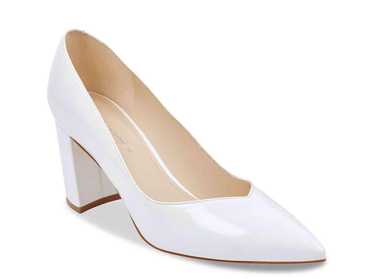 Lyst - Marc Fisher Caitlin Pump in White