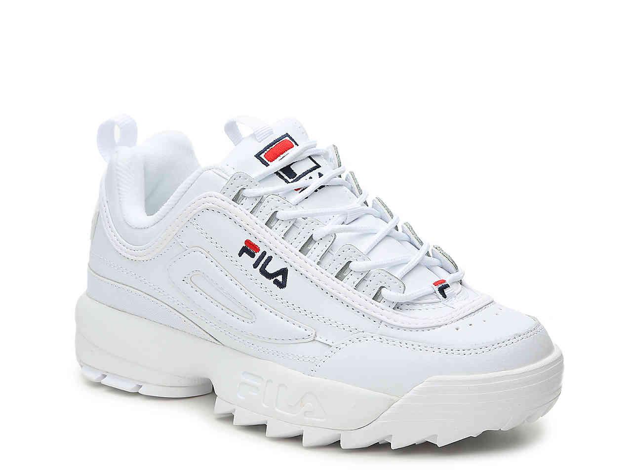 fila disruptor 2 white mens