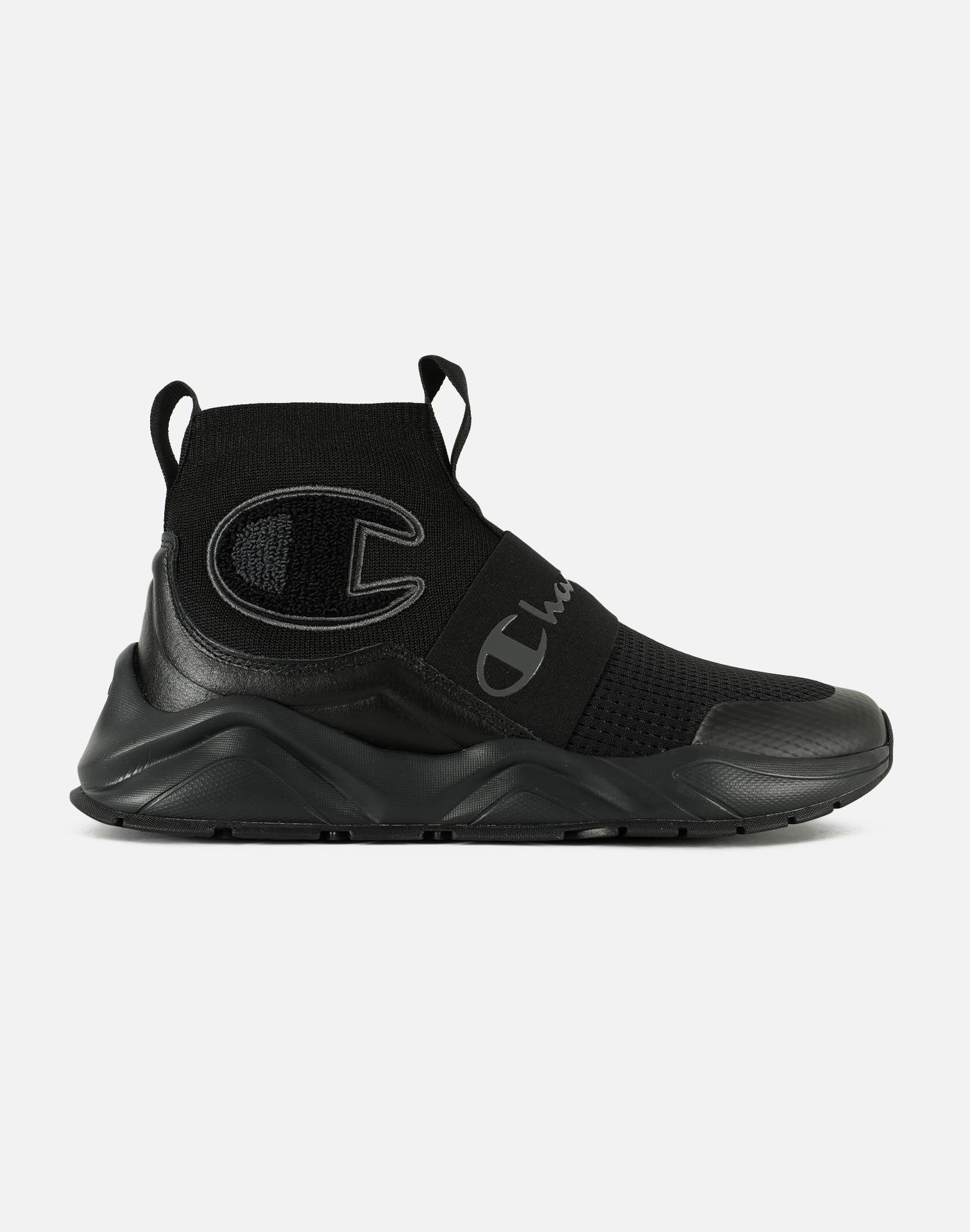 champion rally pro men's all black
