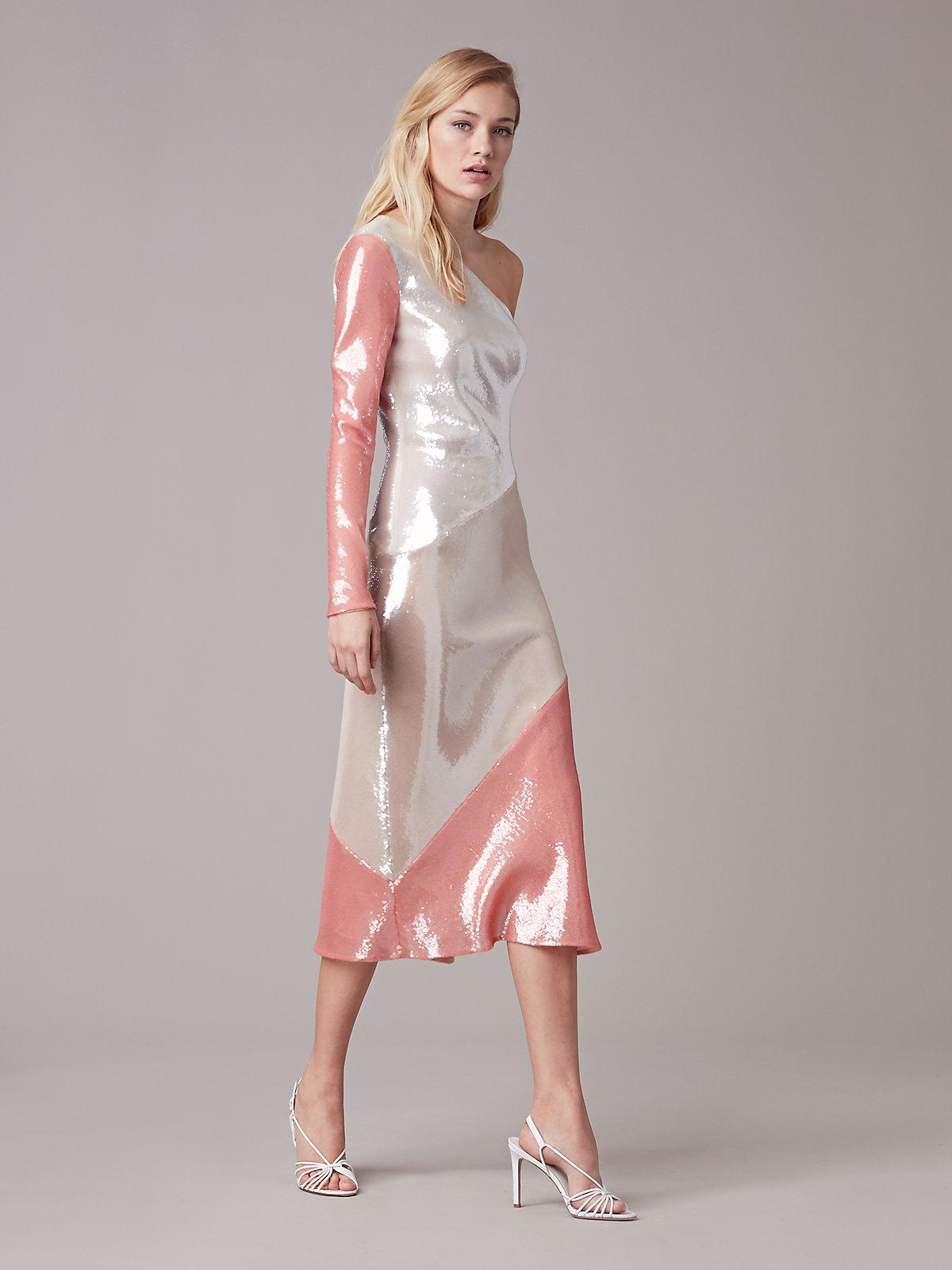 Diane Von Furstenberg One Shoulder Dress