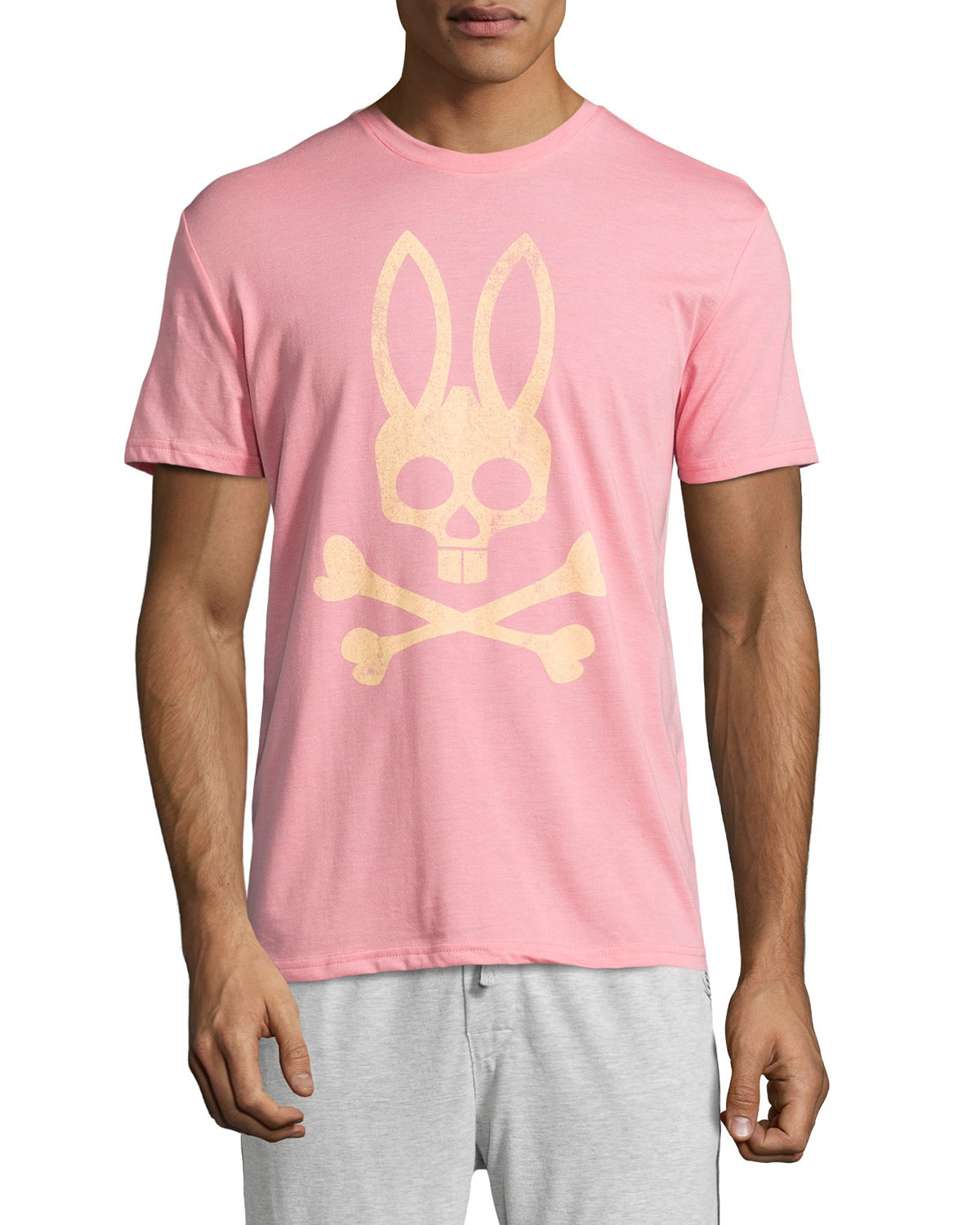 shirt with bunny and crossbones