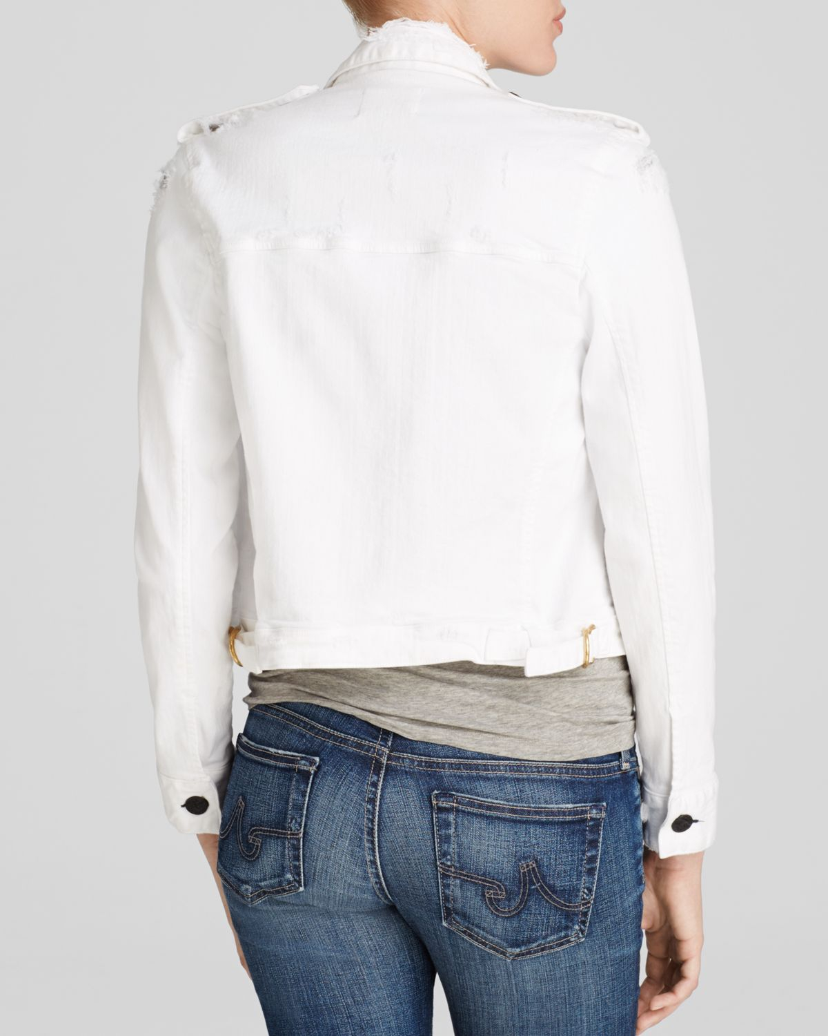 Lyst - Mcguire Jacket - Agnelli Denim in White