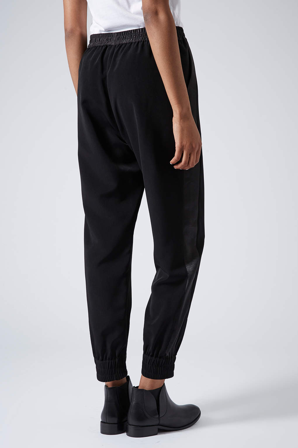 topshop joggers black