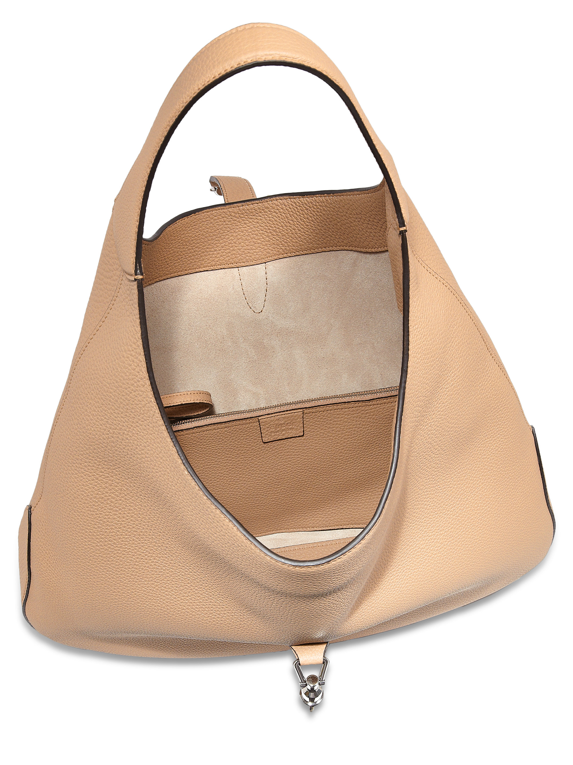 Gucci Jackie Soft Leather Hobo Bag in Brown (WINE) | Lyst
