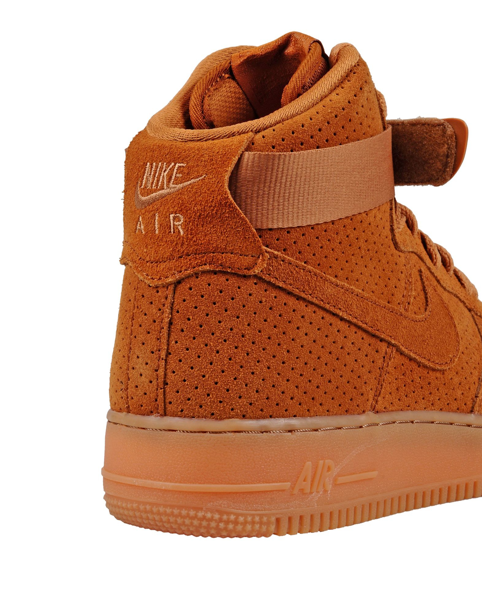 Nike Air Force 1 Suede High-top Sneakers in Brown - Lyst