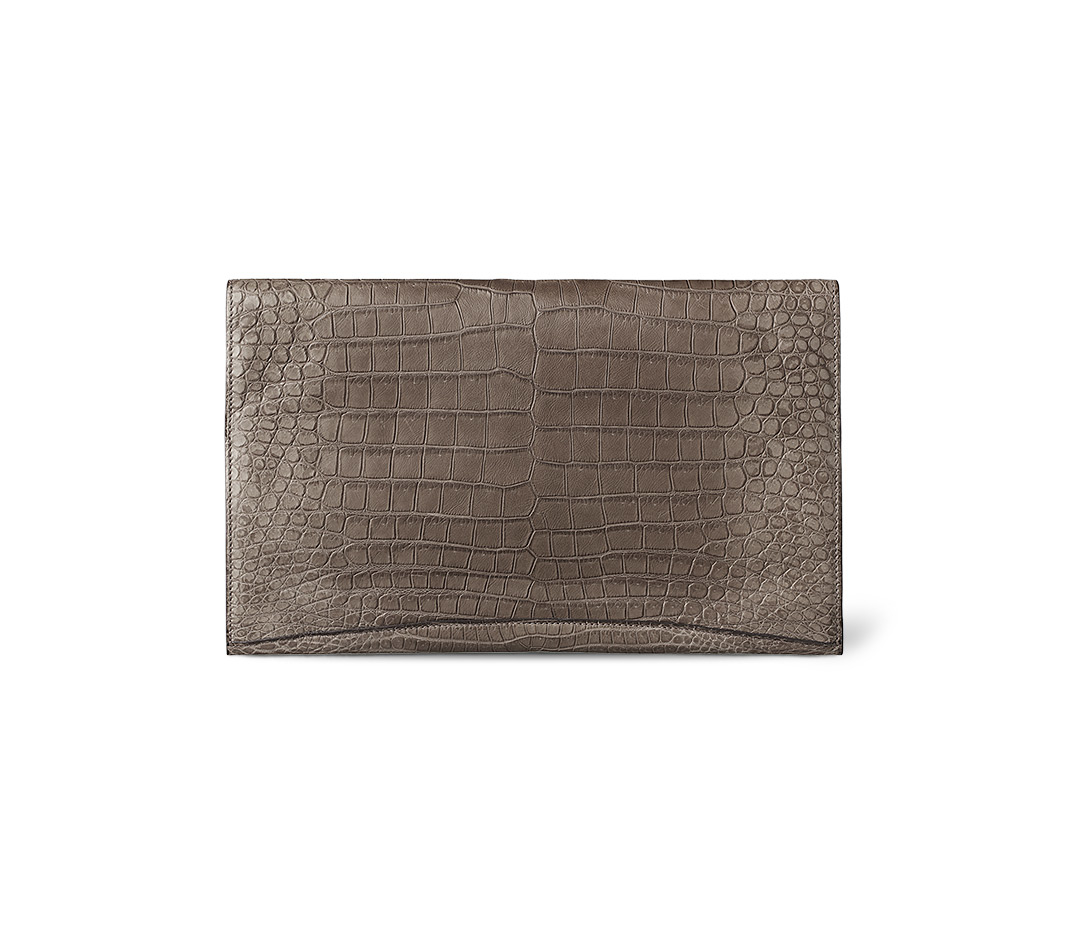 Herms Pliplat in Gray (elephant grey/Izmir blue) | Lyst  