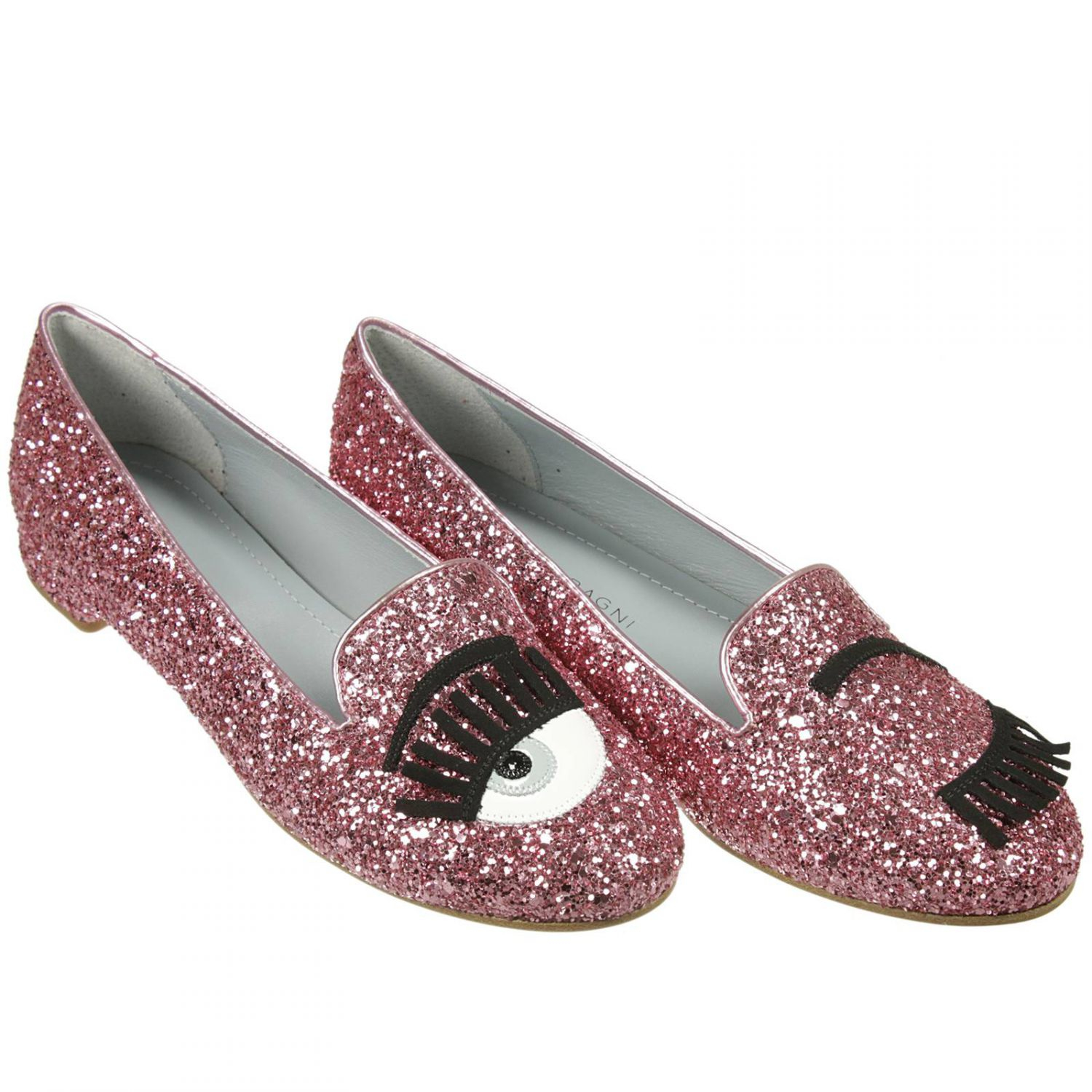 Chiara ferragni Flat Shoes in Pink Lyst Chiara ferragni Flat Shoes in Pink Lyst