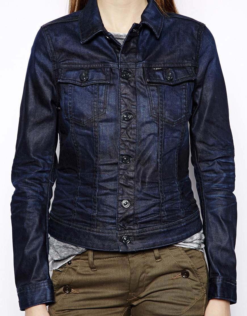 Gstar raw Denim Jacket in Blue  Lyst