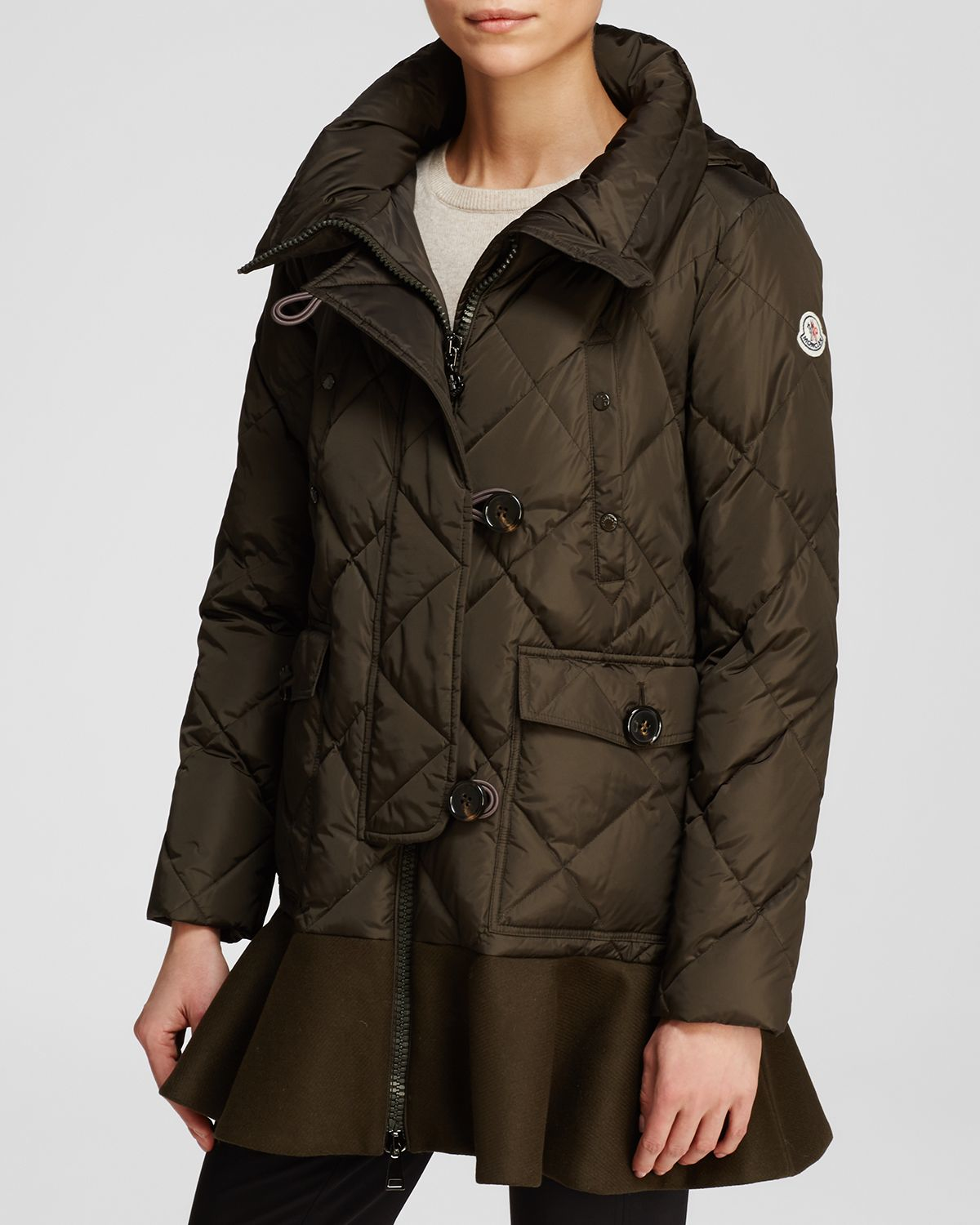 moncler vauloge skirted down coat moncler vauloge skirted down coat