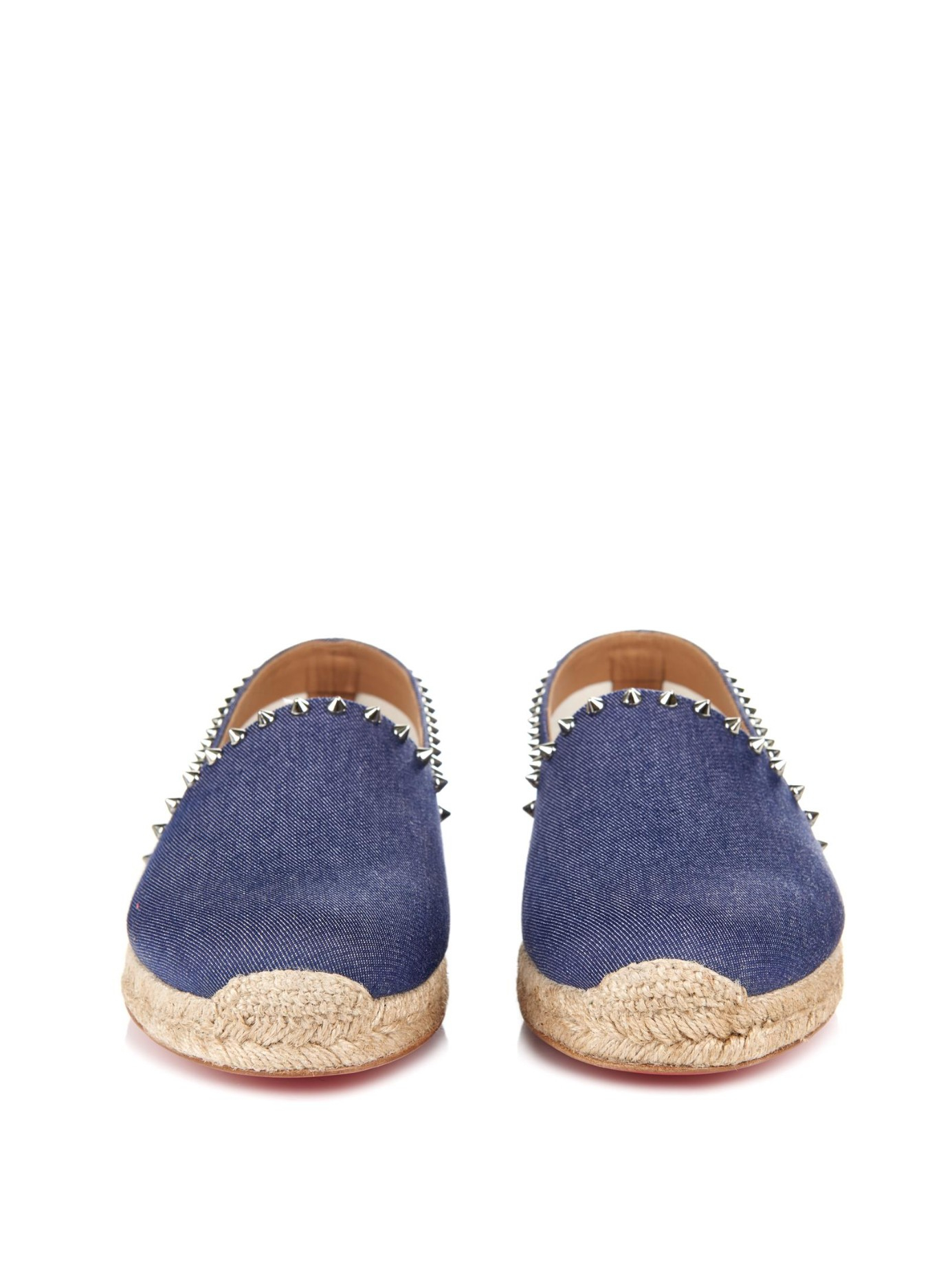 Artesur » christian louboutin melides casa flat Blue Cotton