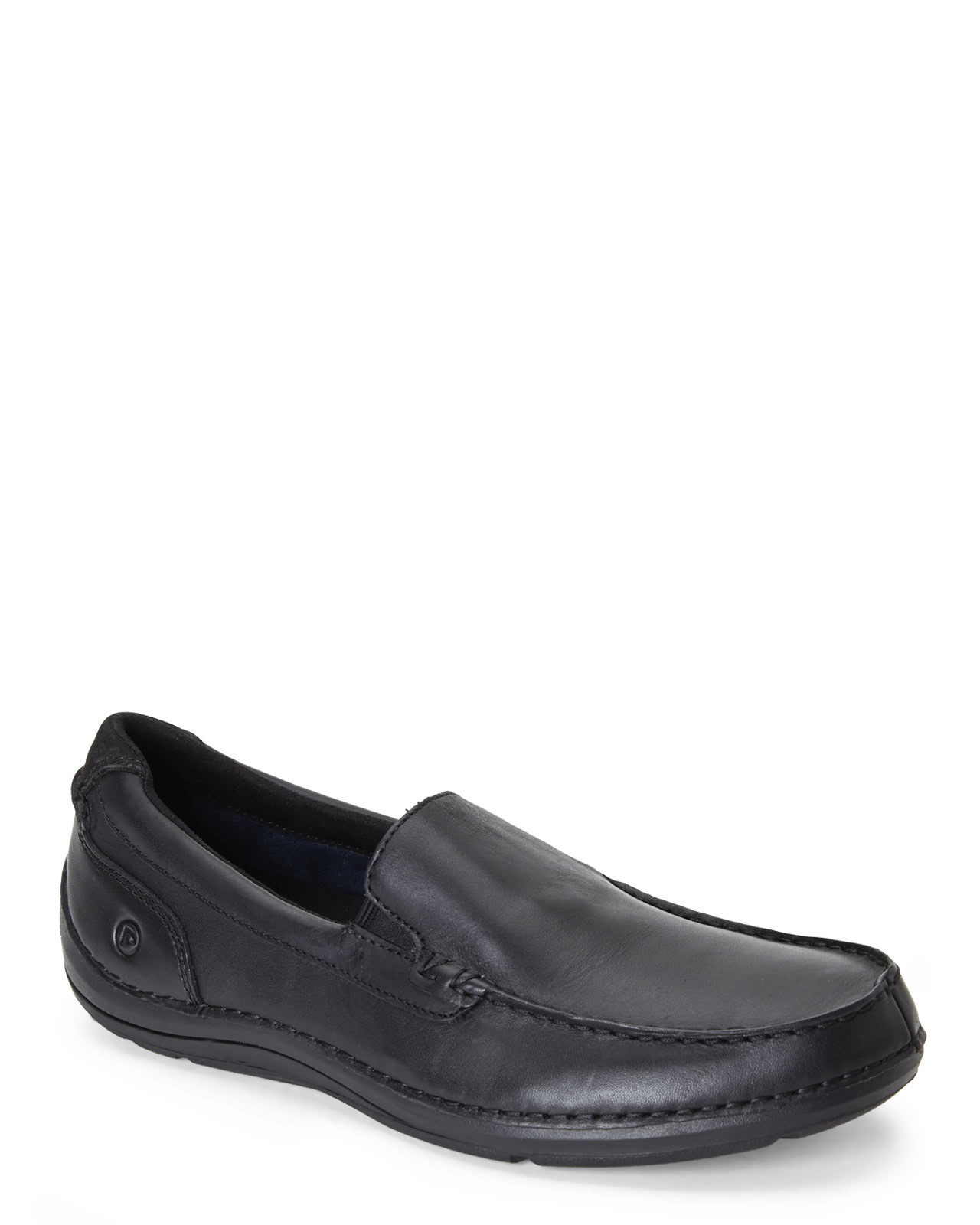 Lyst Rockport Black SlipOn Loafers in Black for Men