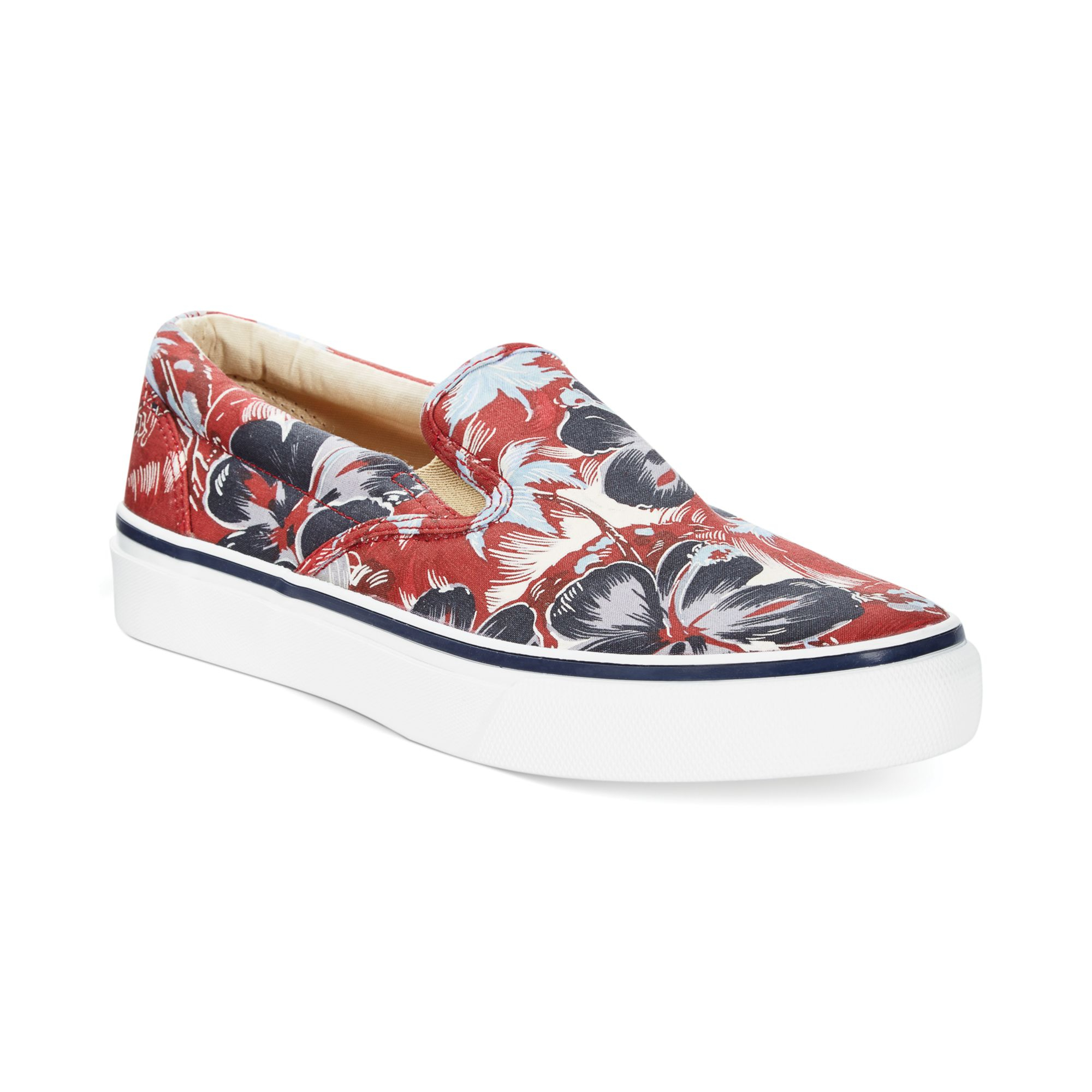 Sperry top-sider Hawaiian Striper Slipon Sneakers for Men | Lyst