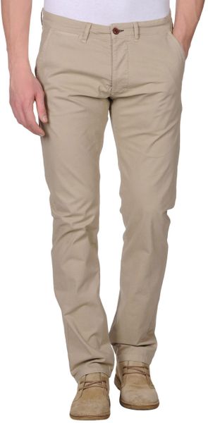 Originals By Jack & Jones Casual Pants in Beige for Men | Lyst