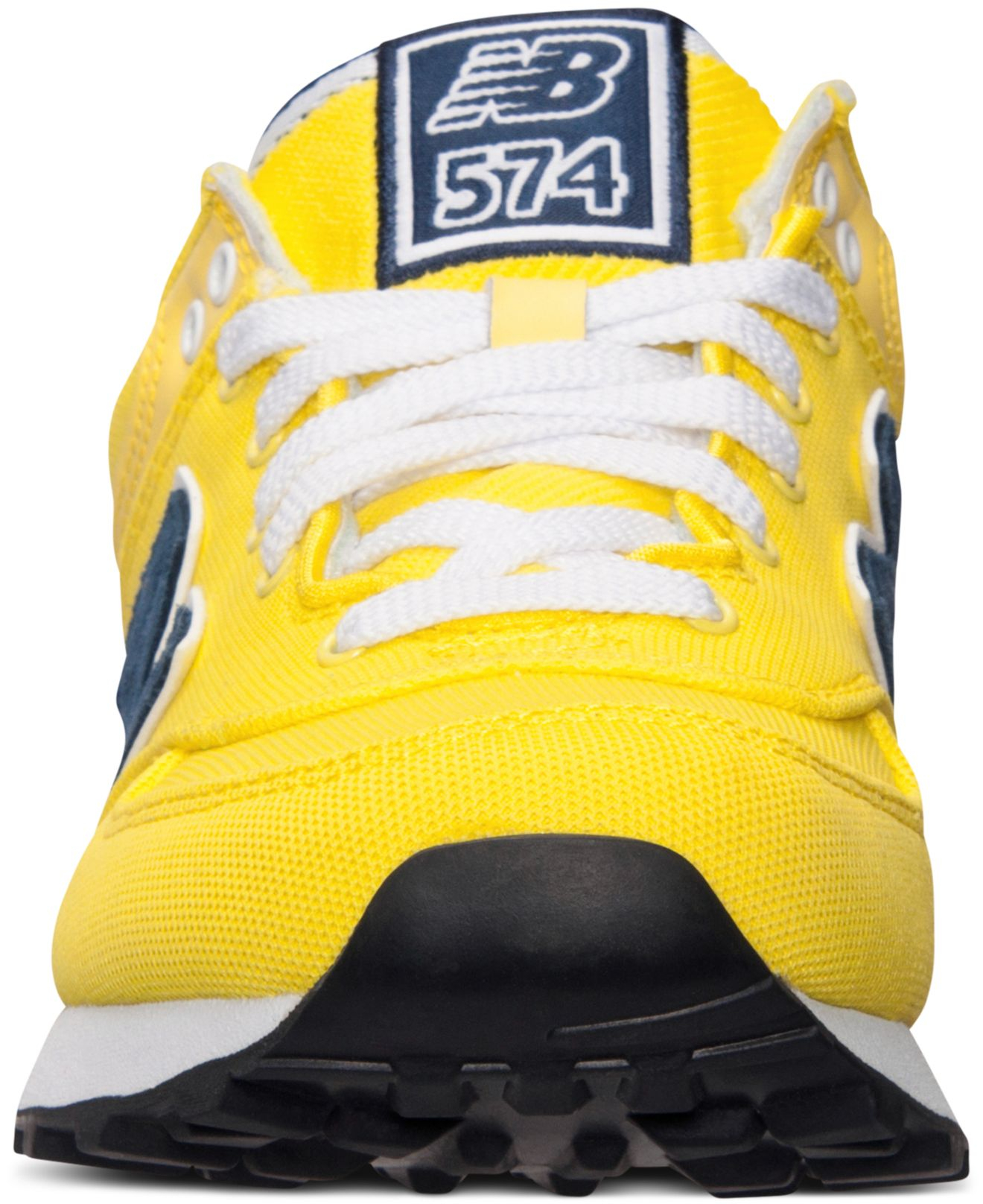 New Balance Women's 574 Casual Sneakers From Finish Line in Yellow Lyst