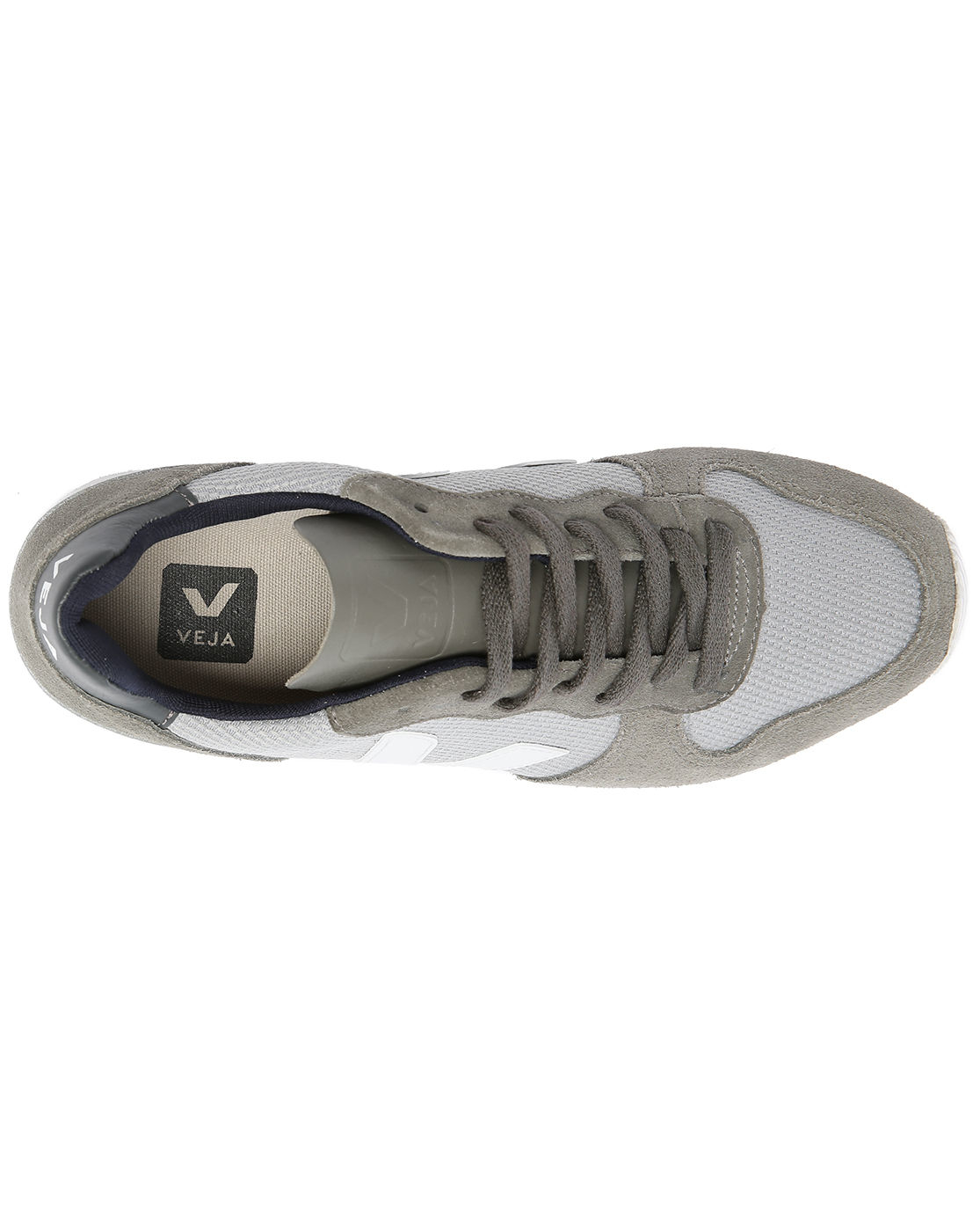 Veja Holiday Grey Mesh/suede Sneakers in Gray for Men (grey) | Lyst