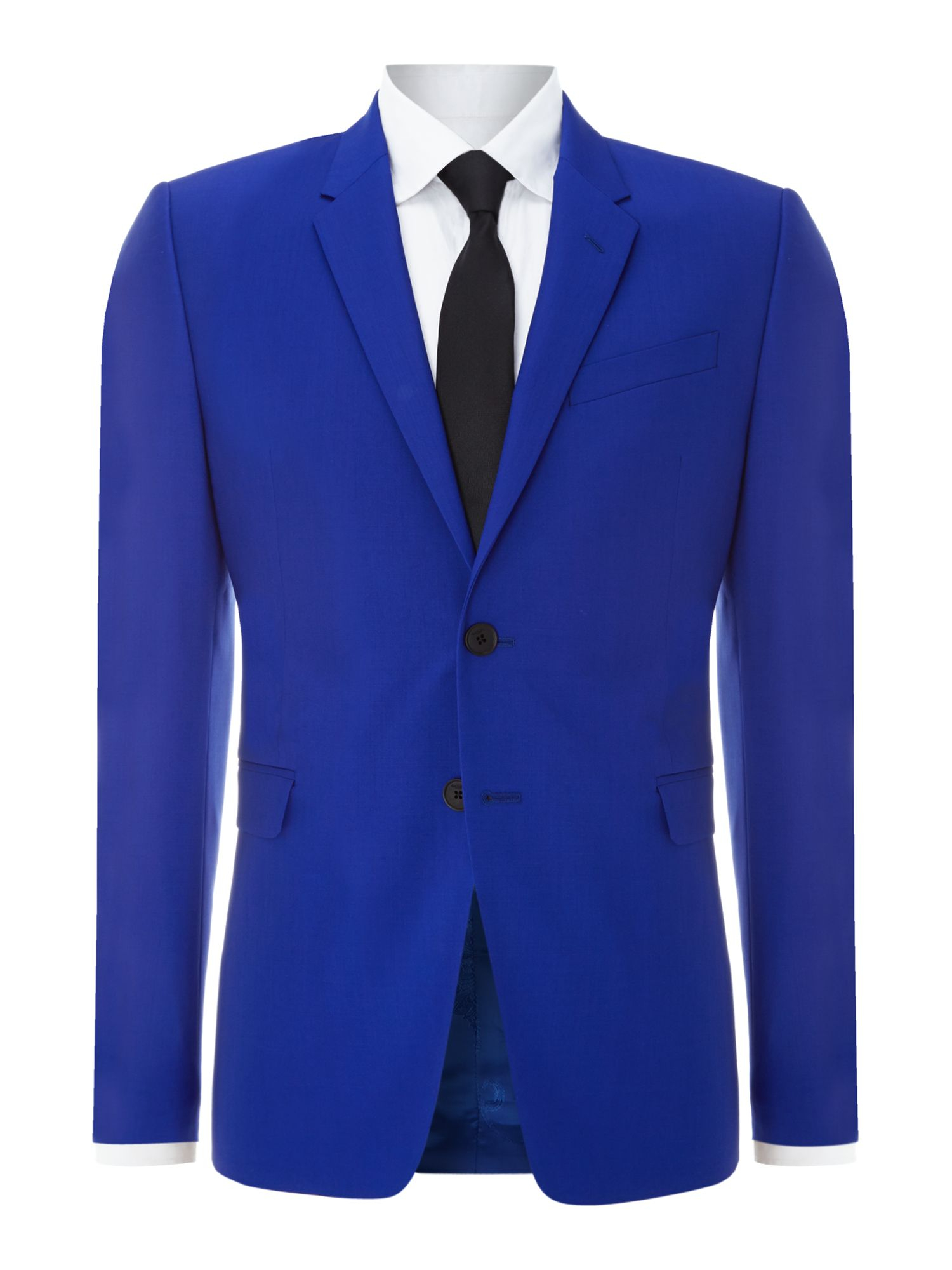 Paul smith Kensington Solid Wool Mohair Extra Slim Suit in Blue for Men ...