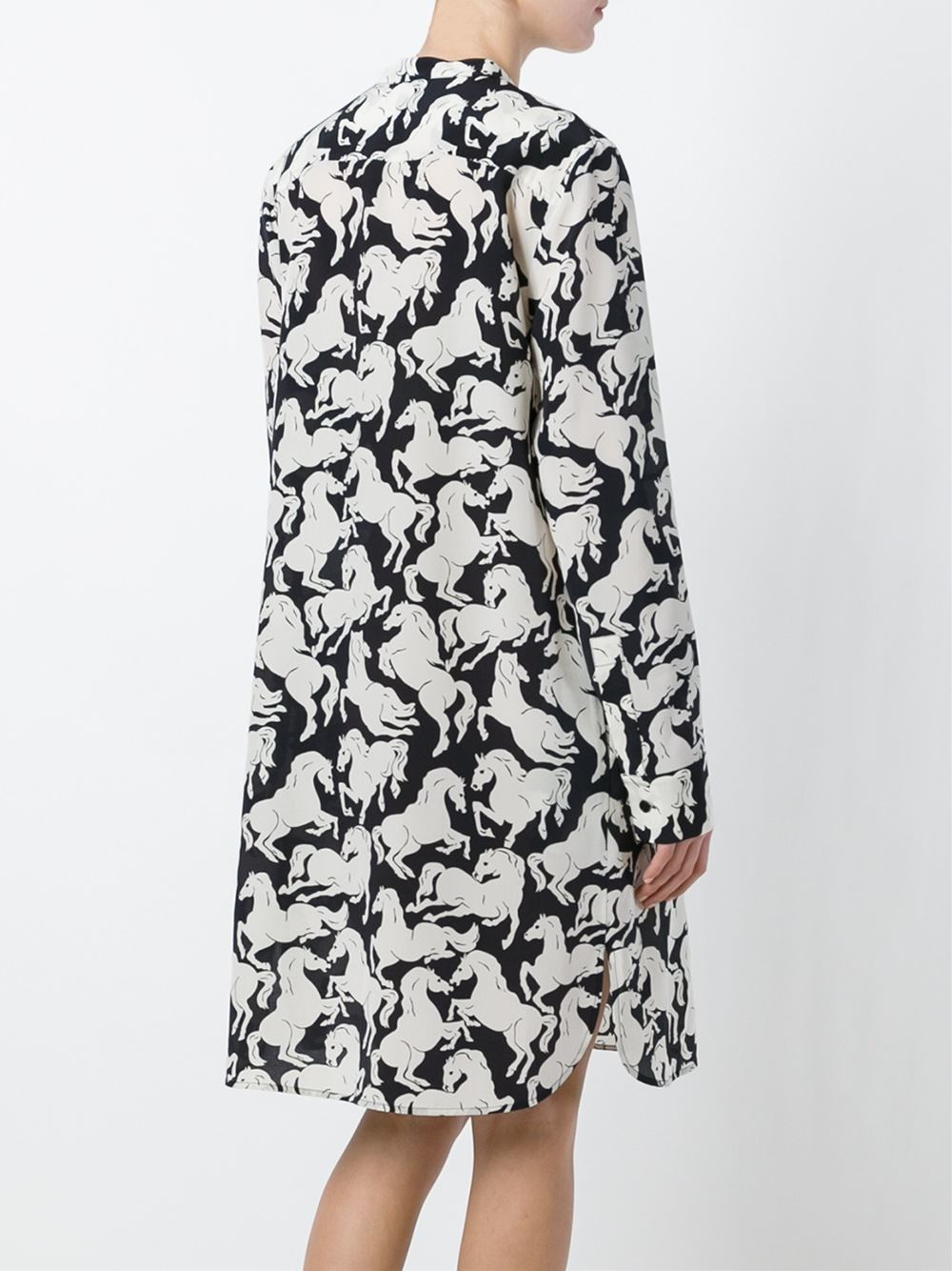 Lyst Stella Mccartney Horse Print Dress Gallery