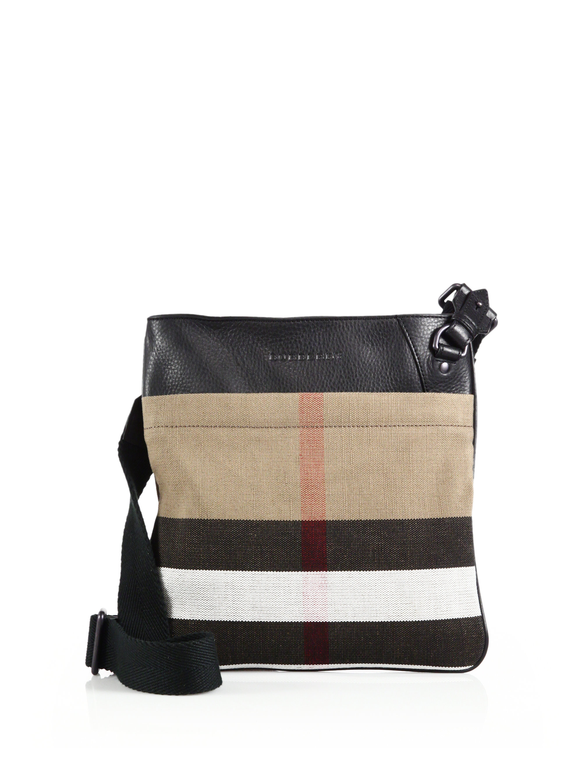 burberry satchel mens