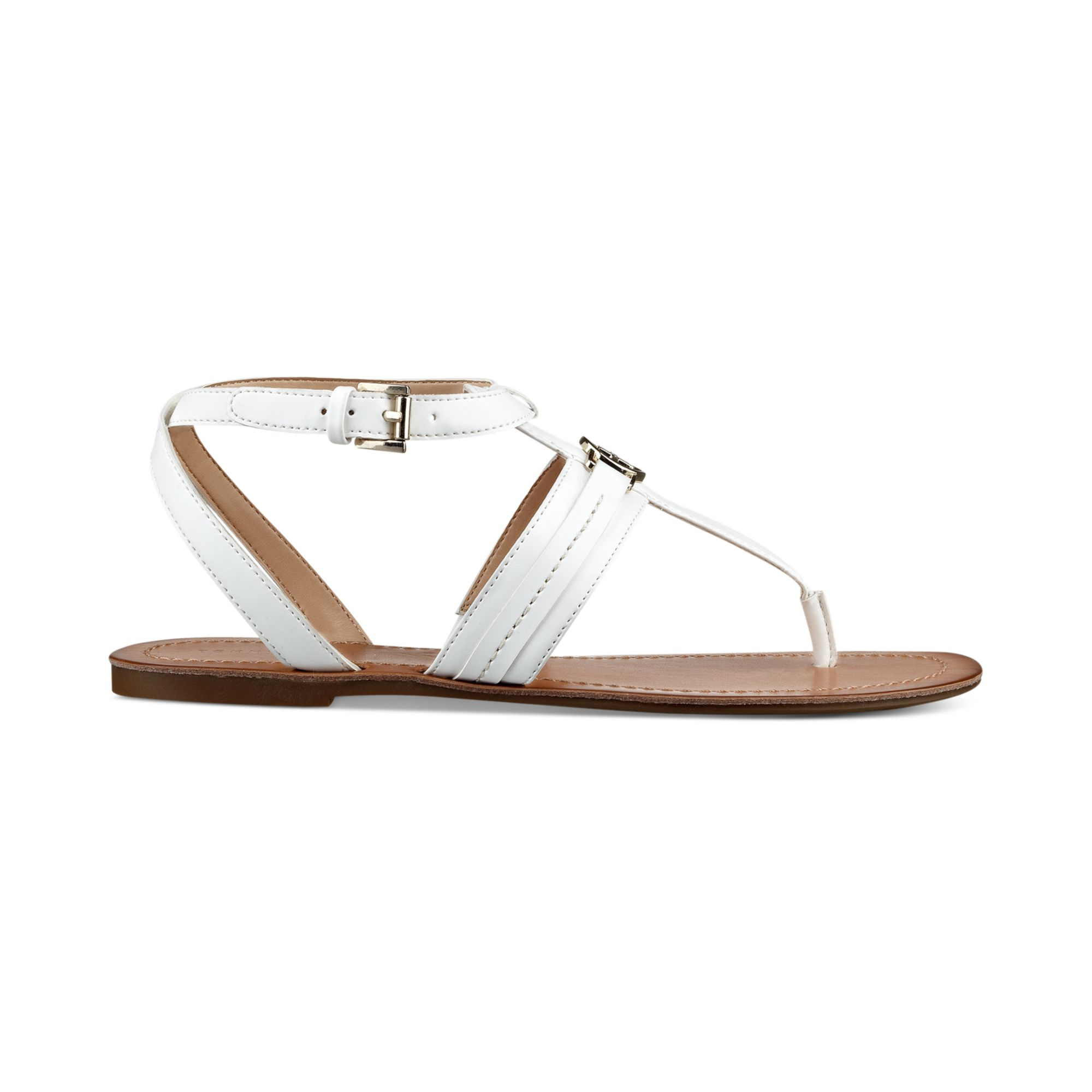 tommy hilfiger sandals womens white