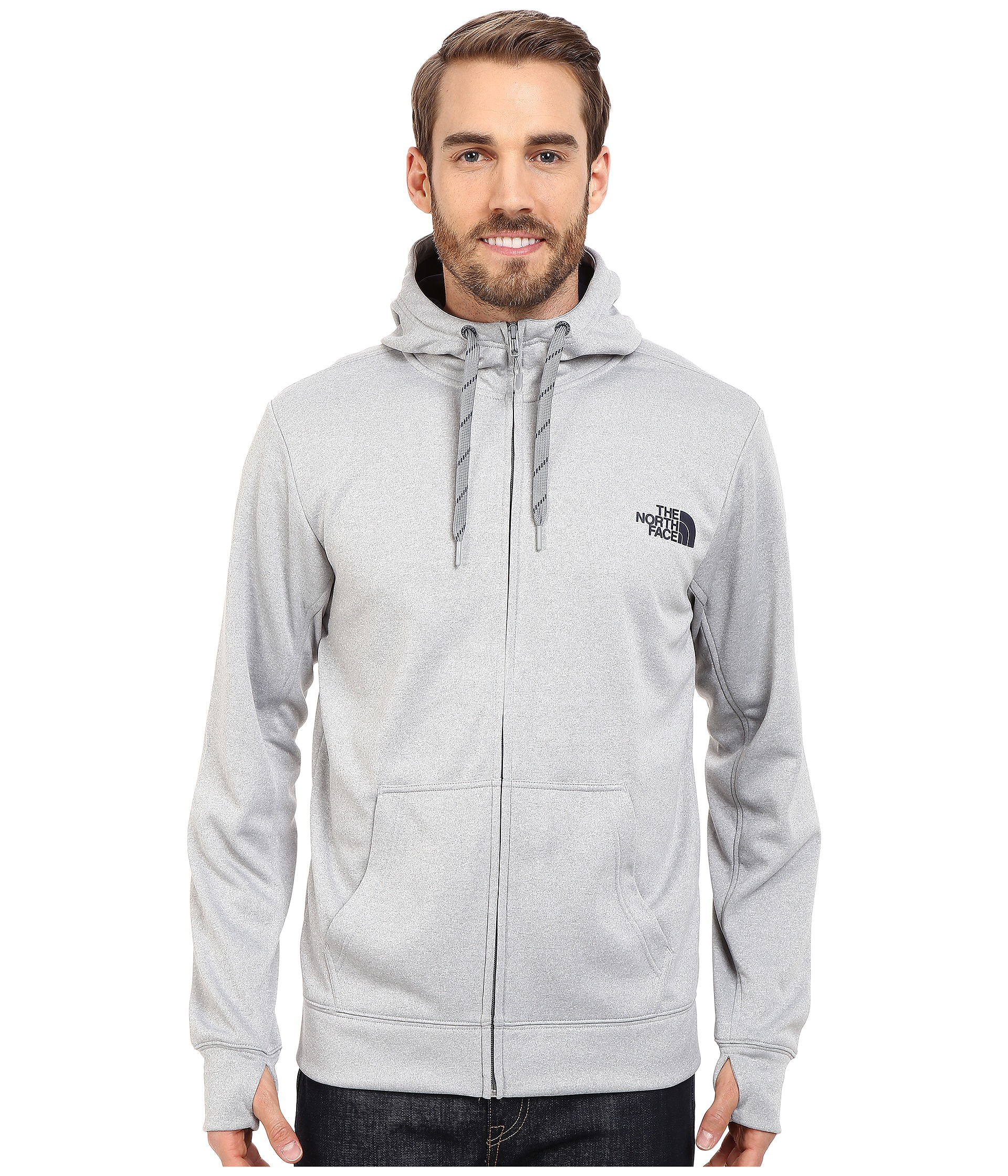 north face surgent full zip hoodie