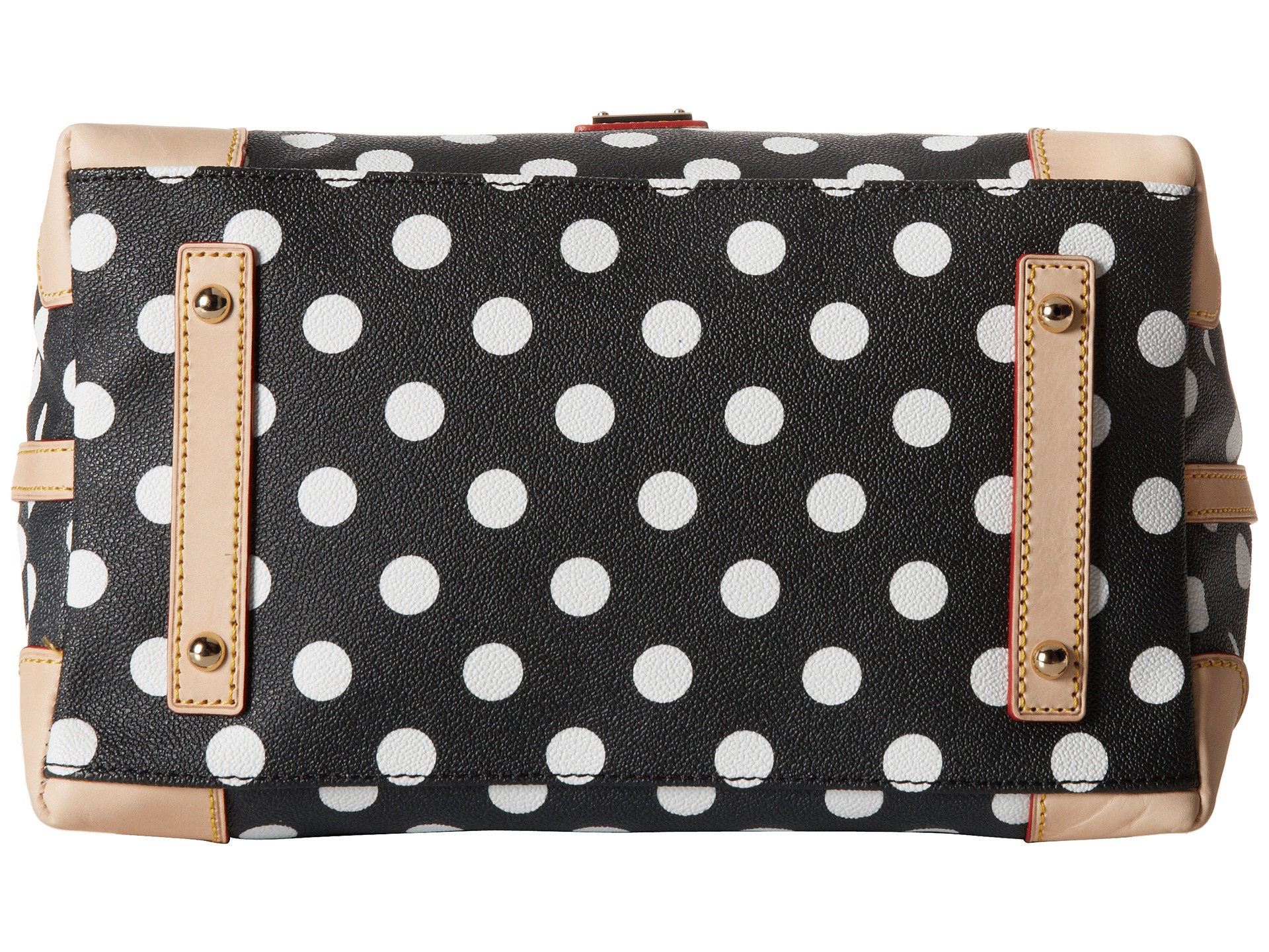 dooney bourke polka dot bag