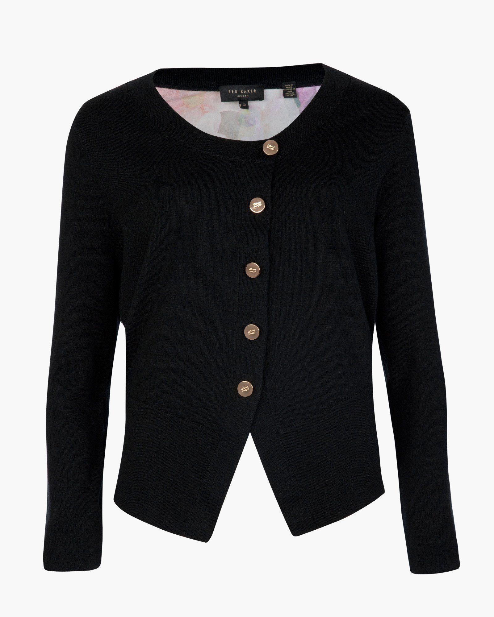 ted baker black cardigan