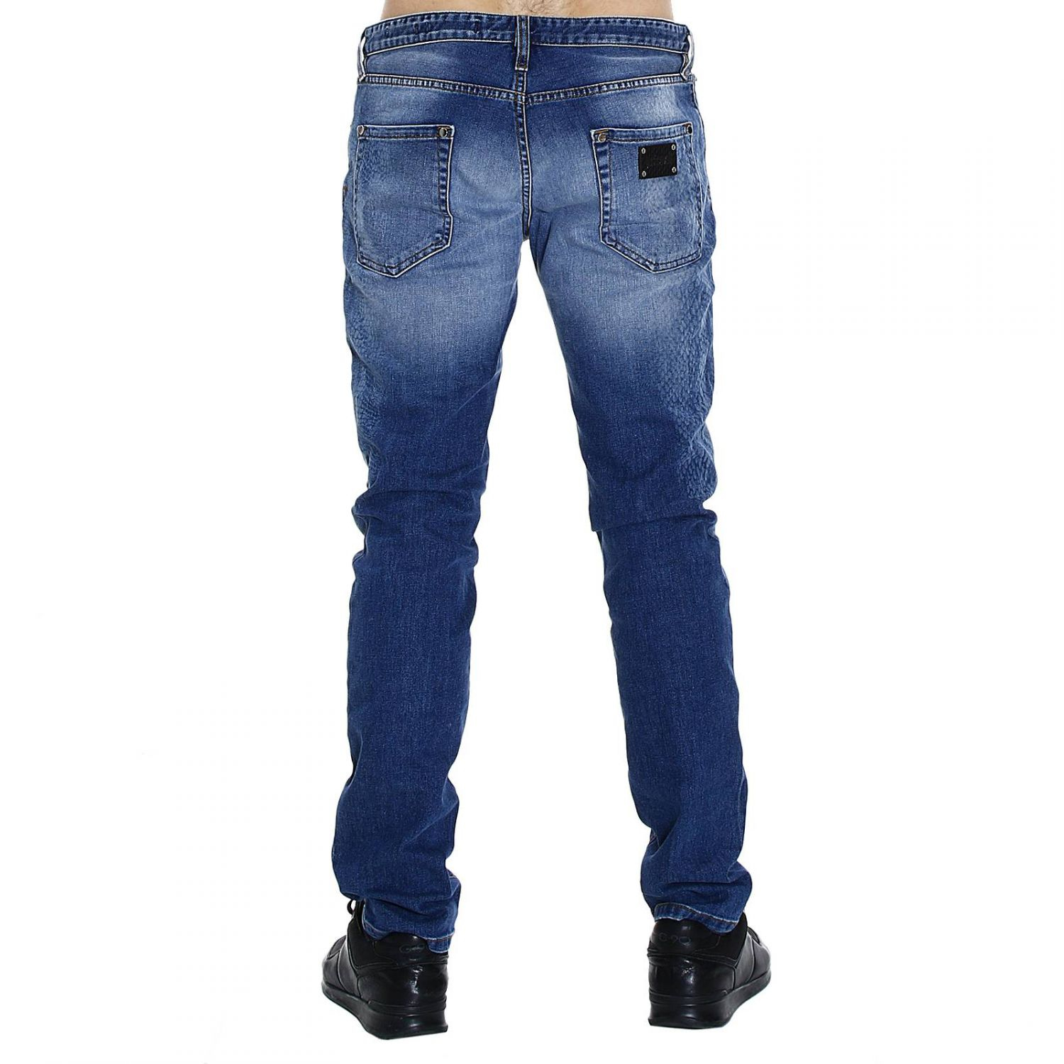 Lyst - Roberto Cavalli Jeans Man in Blue for Men