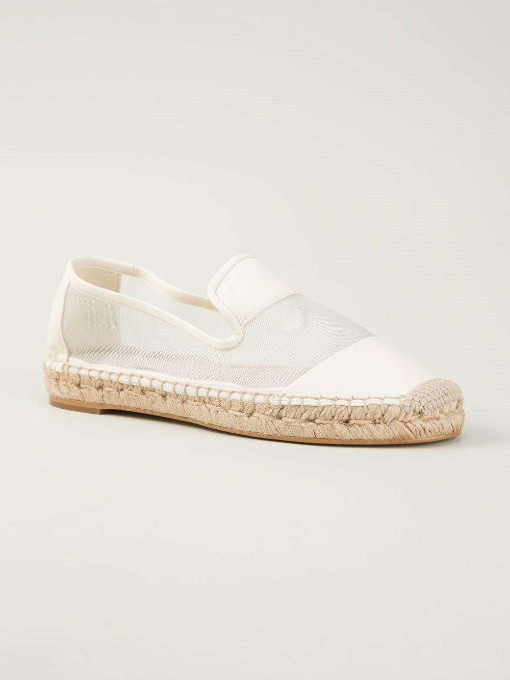 white satin espadrilles