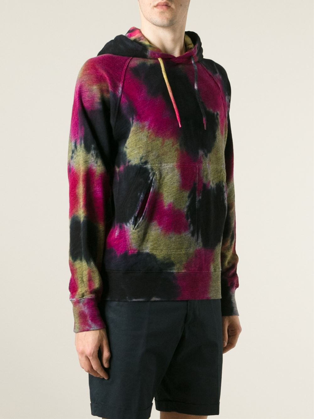 Drawstring Tie Dye Hoodies Drawstring Tie Dye Hoodies