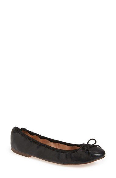 flat shoes topshop topshop venti ballet flats in black lyst flat shoes topshop topshop venti ballet flats in black lyst