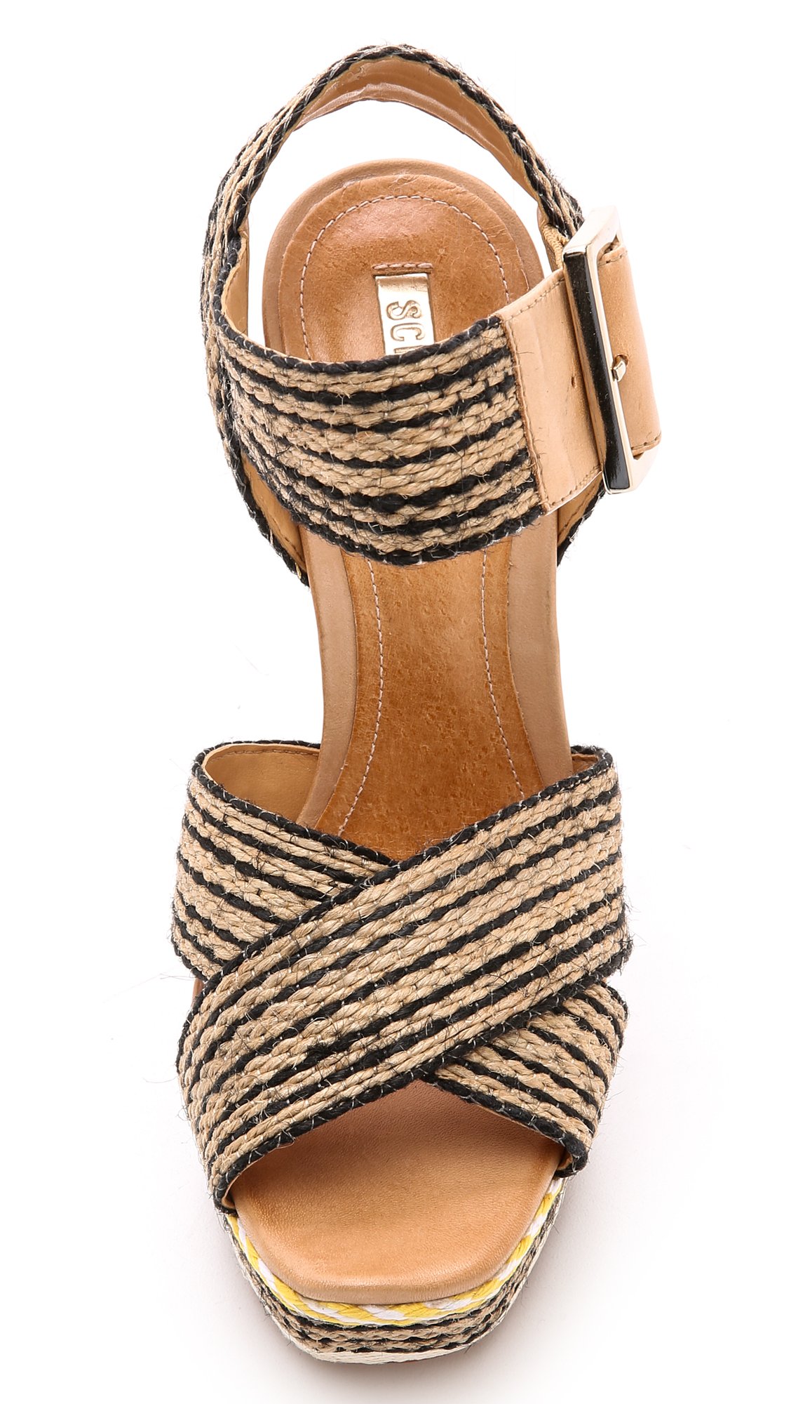 natural woven platform sandals