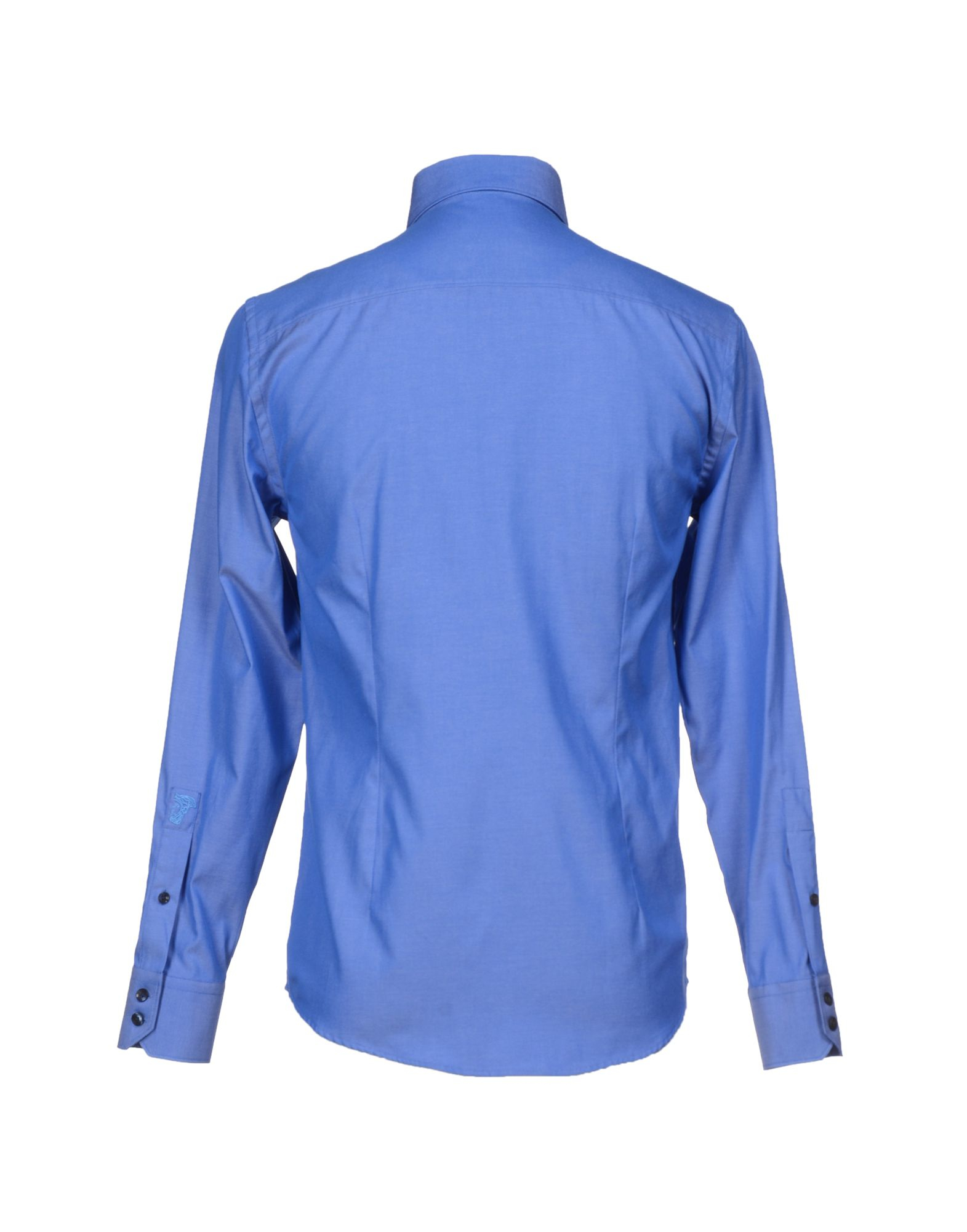 Versace Shirt in Blue for Men | Lyst