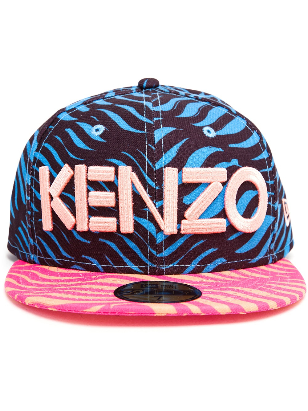 Lyst - Kenzo X New Era Zebra Printed Cap in Blue