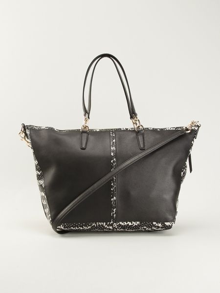 Coach Large Tote Bag in Black | Lyst