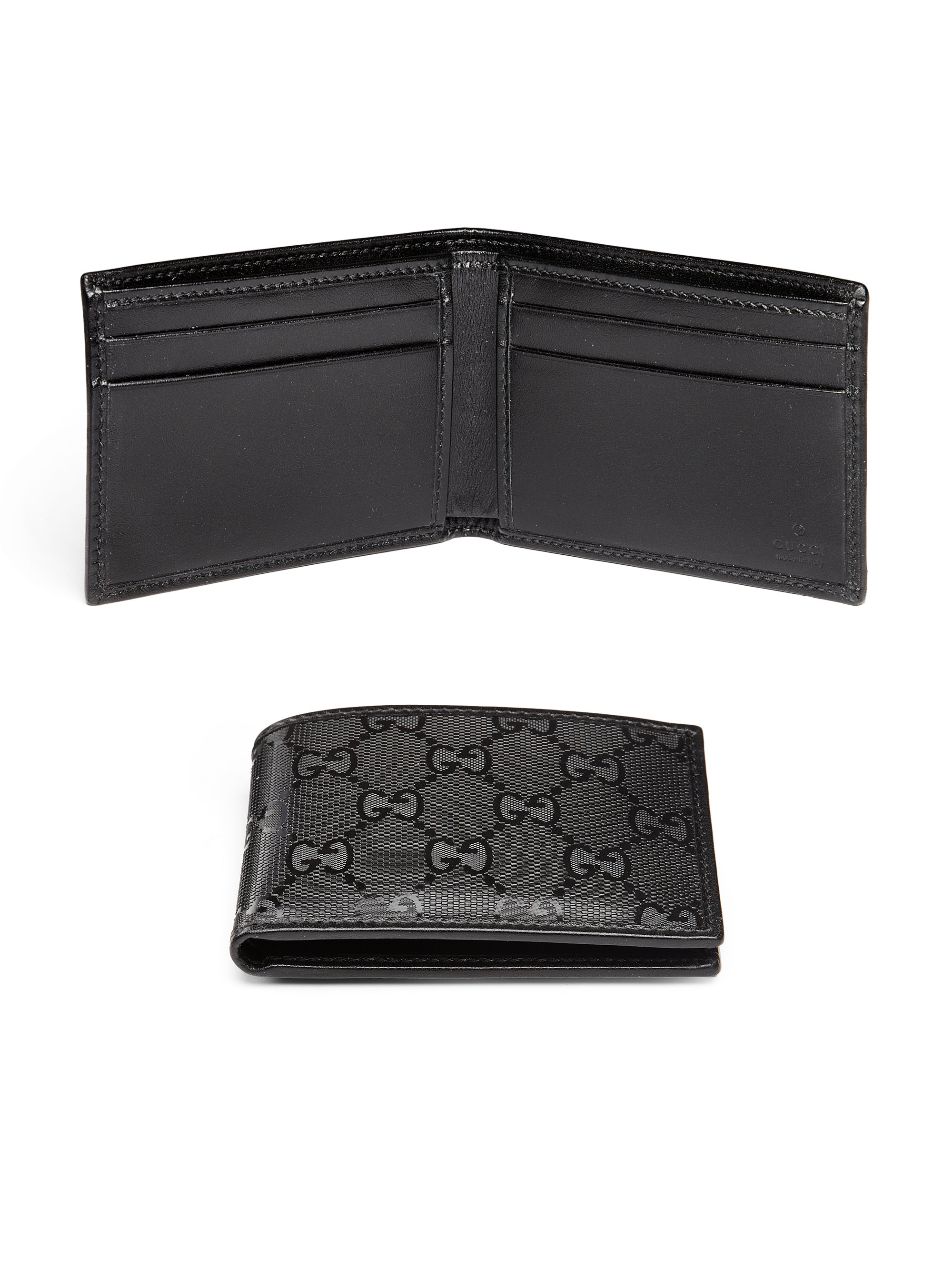 Lyst - Gucci Gg Imprime Wallet in Black for Men