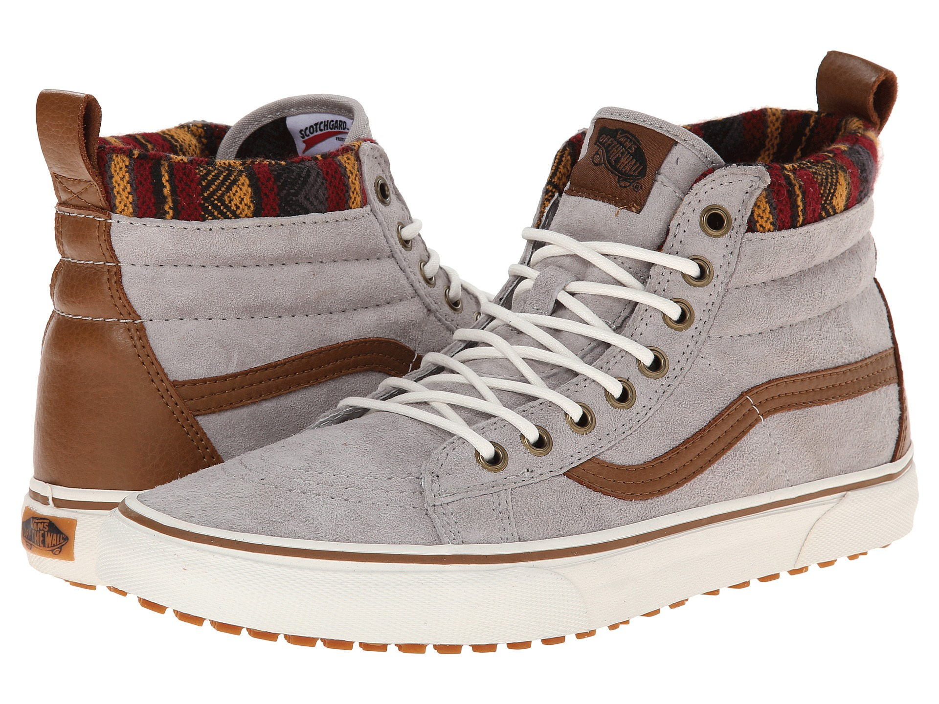 vans sk8-hi mte trainers in beige vans sk8-hi mte trainers in beige