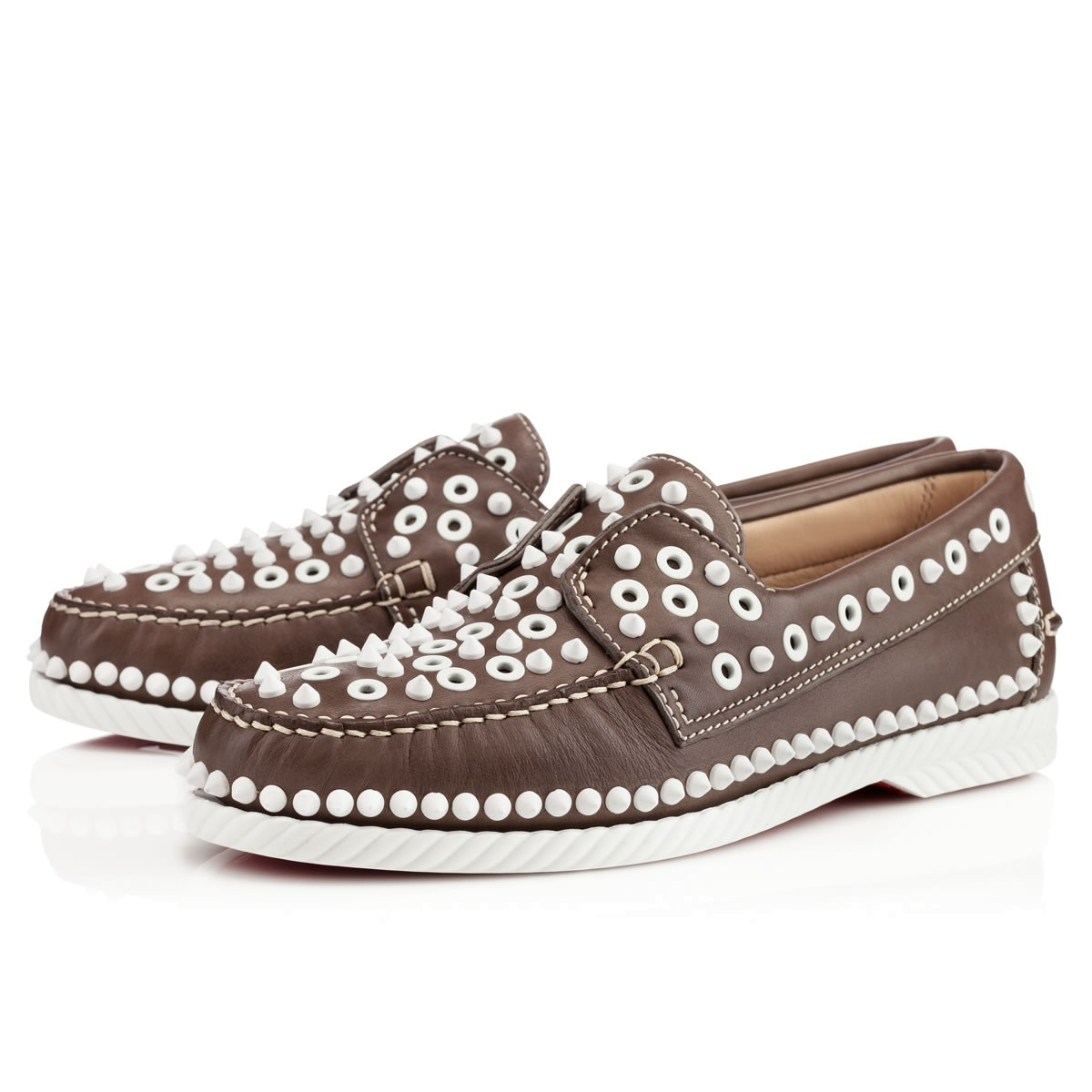 christian louboutin yacht spikes loafers, fake louis vuitton shoes
