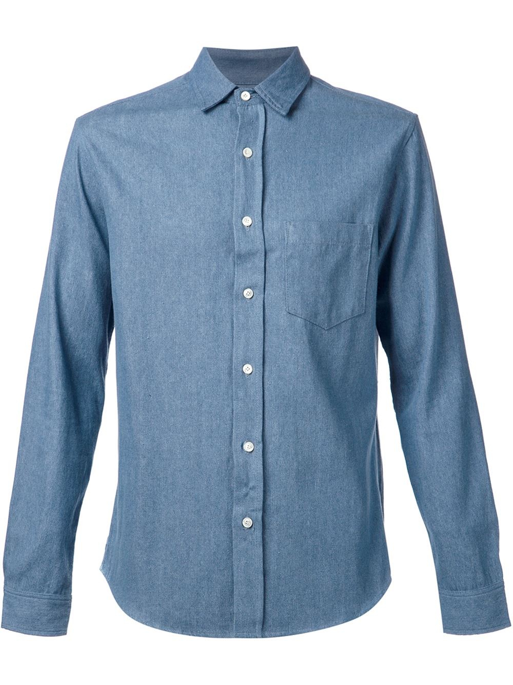 men's chambray shirt outfit