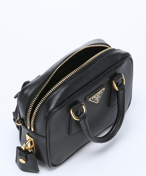 prada black saffiano bag  