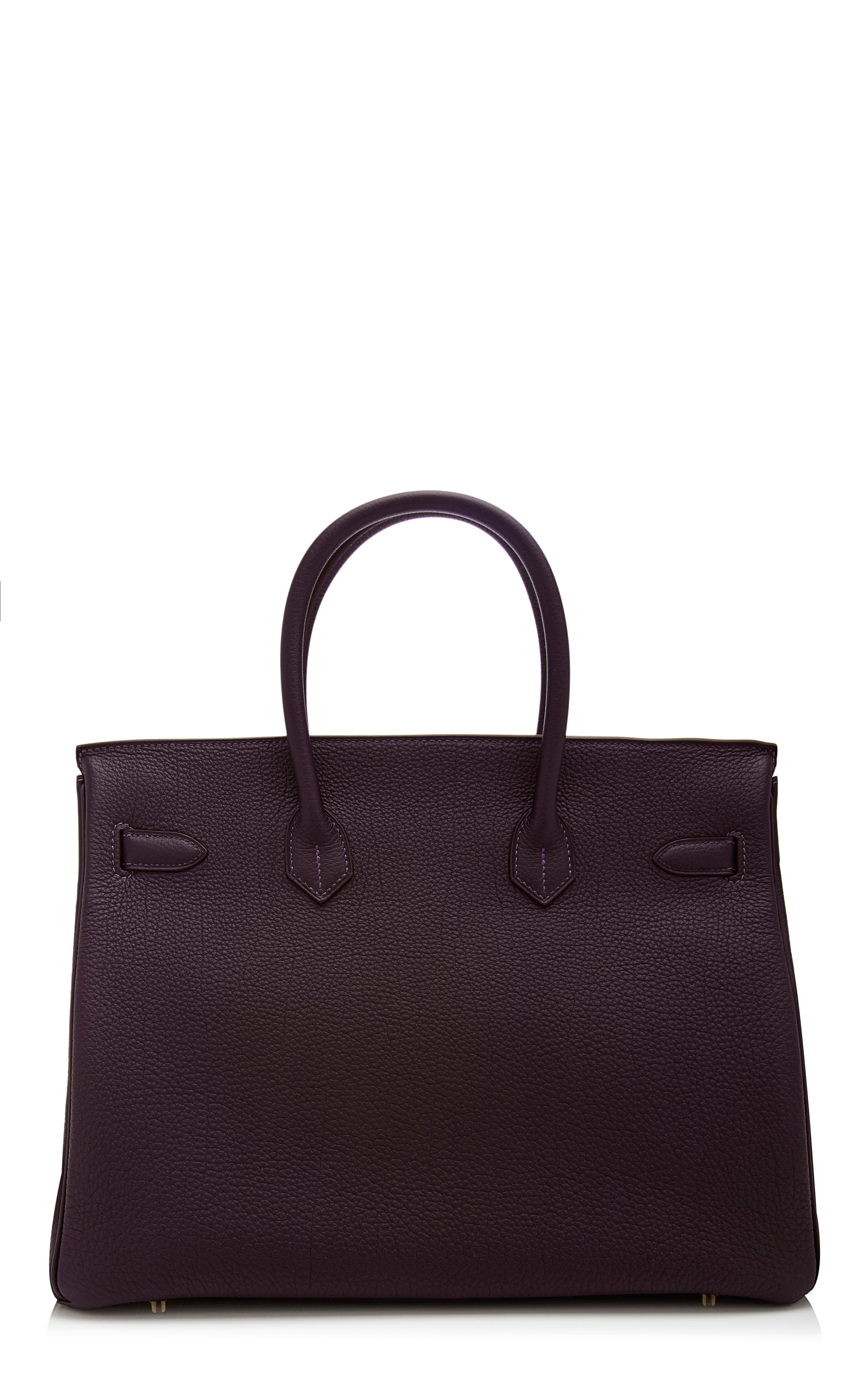 Heritage auctions special collection 35cm Hermes Raisin Togo ...