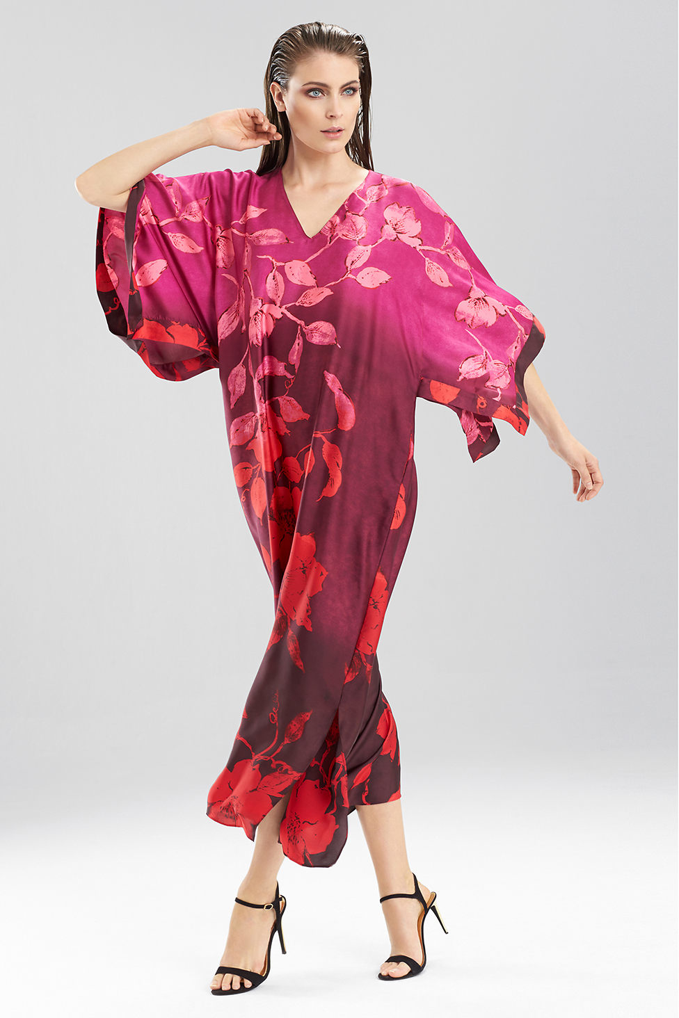 Natori Sophia Caftan in Multicolor | Lyst