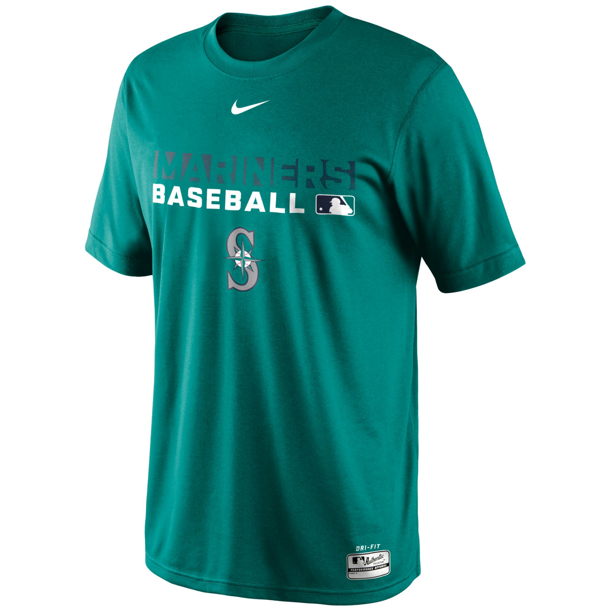 Nike Mens Seattle Mariners Authentic Collection Drifit Legend Team ...