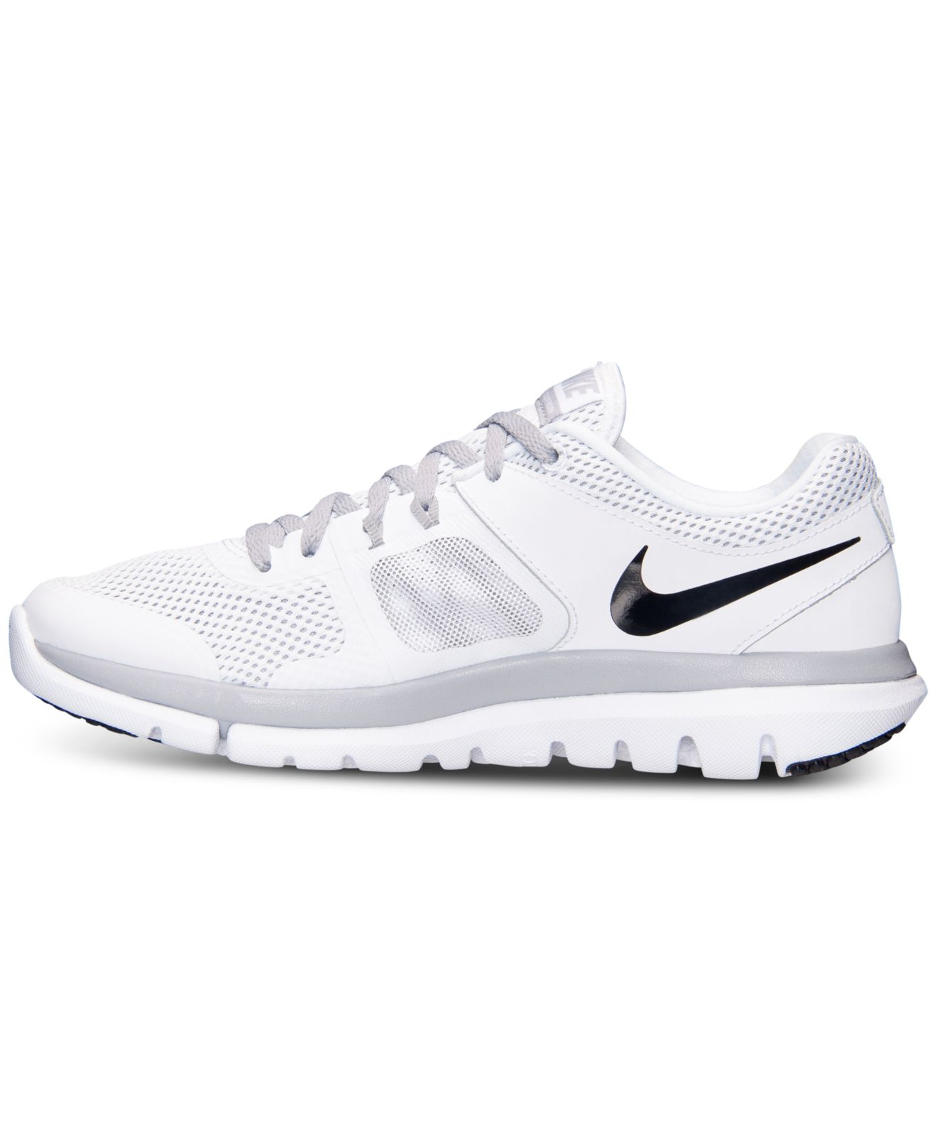 Nike Women'S Flex Run 2014 Running Sneakers From Finish Line in White ...