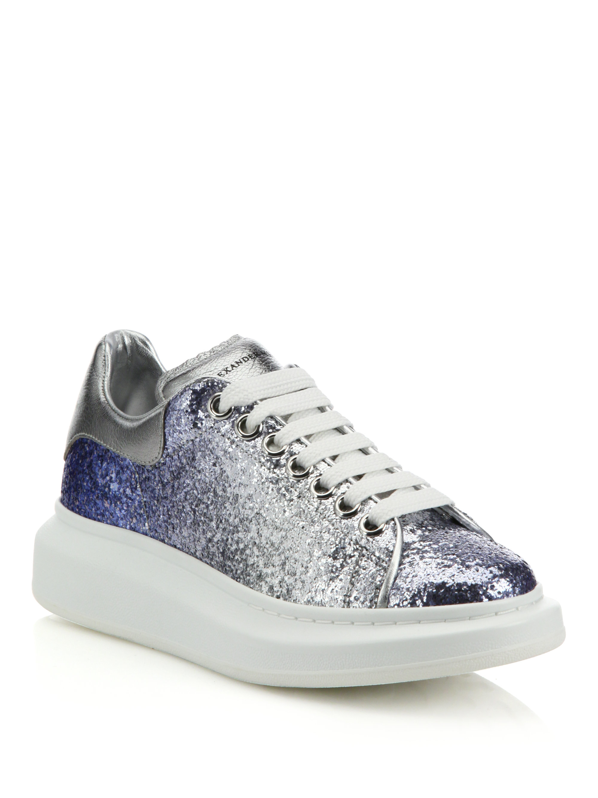 alexander mcqueen sneakers sparkly