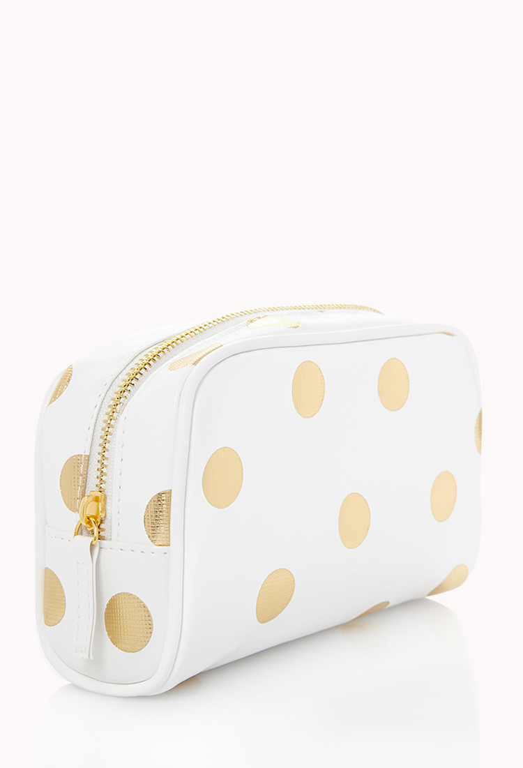 Polka Dot Makeup Bags IUCN Water