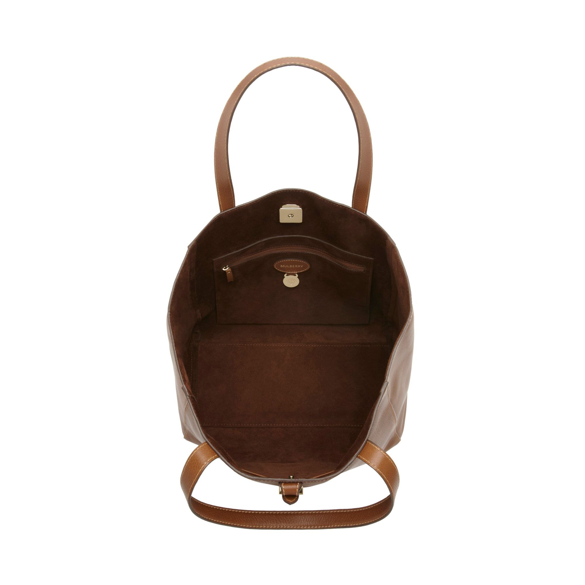 Mulberry Tessie Tote Bag in Brown - Lyst