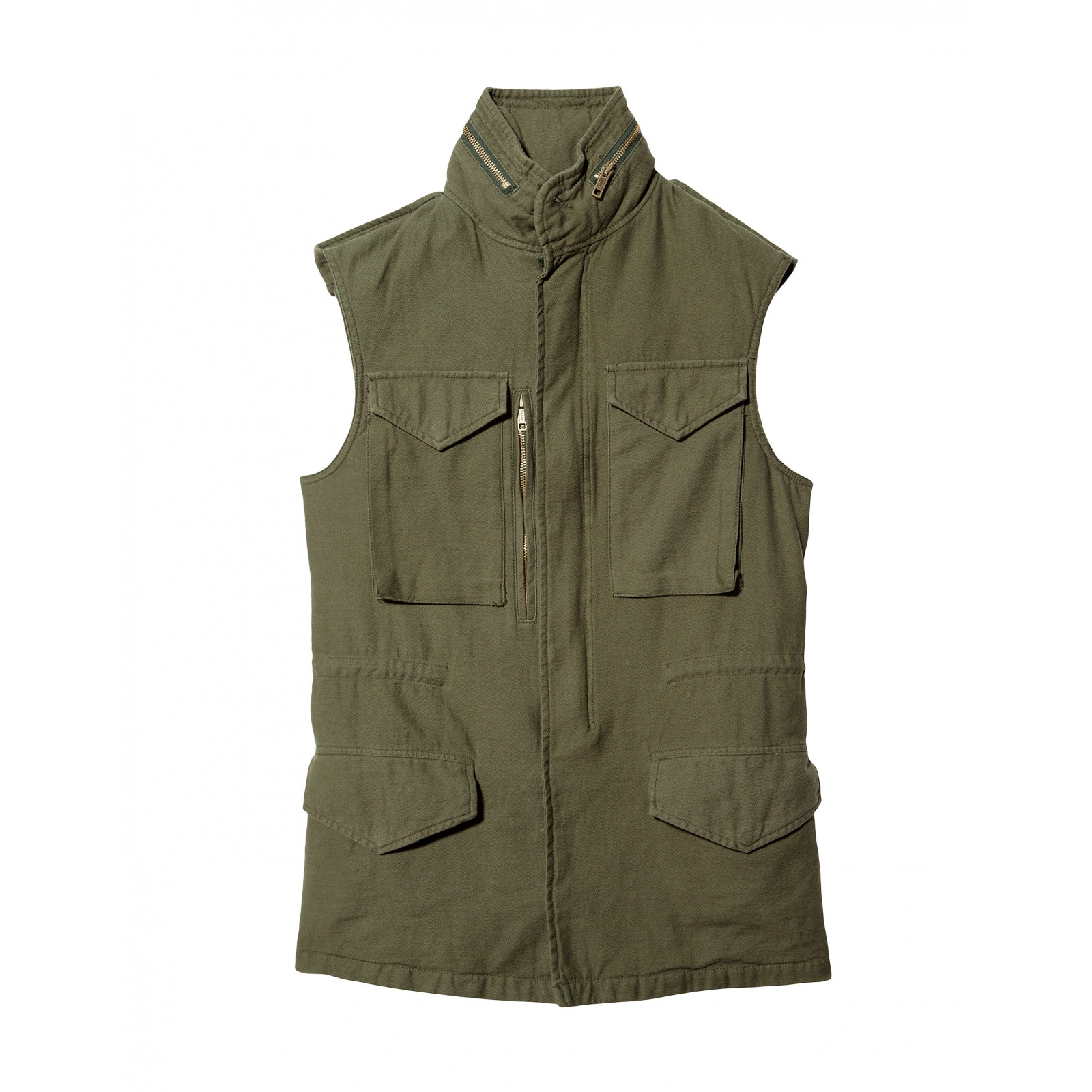 Nlst Cargo Pocket Vest in Green (olive) Lyst