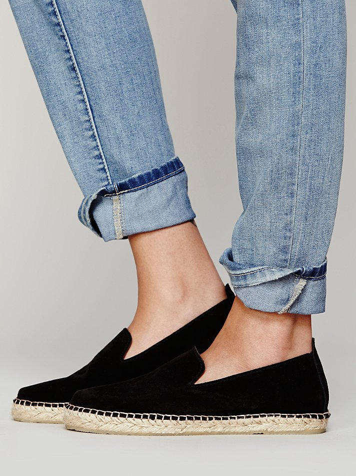 Lyst - Free People Womens Canyon Espadrille in Black