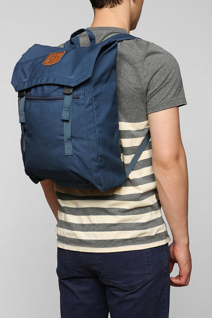 Lyst - Urban Outfitters Fjallraven Foldsack No 1 Backpack in Blue for Men