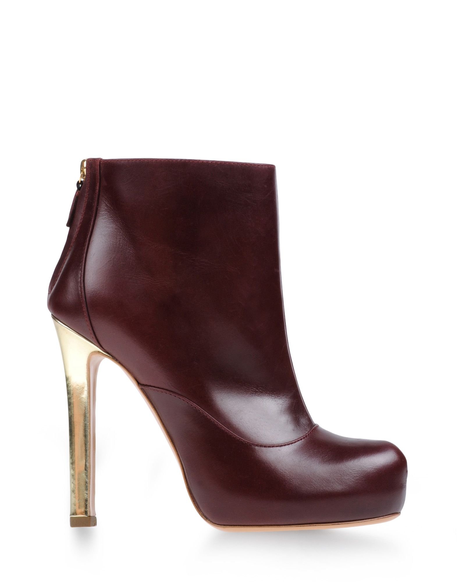 Lyst - Pollini Ankle Boots in Purple